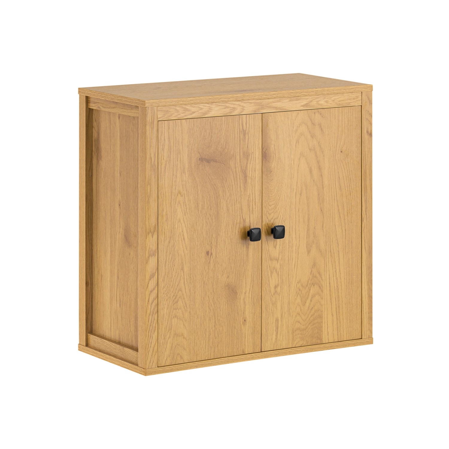 SoBuy Hängeschrank Badschrank Medizinschrank Wandschrank Dunkelnatur BZR168 günstig online kaufen