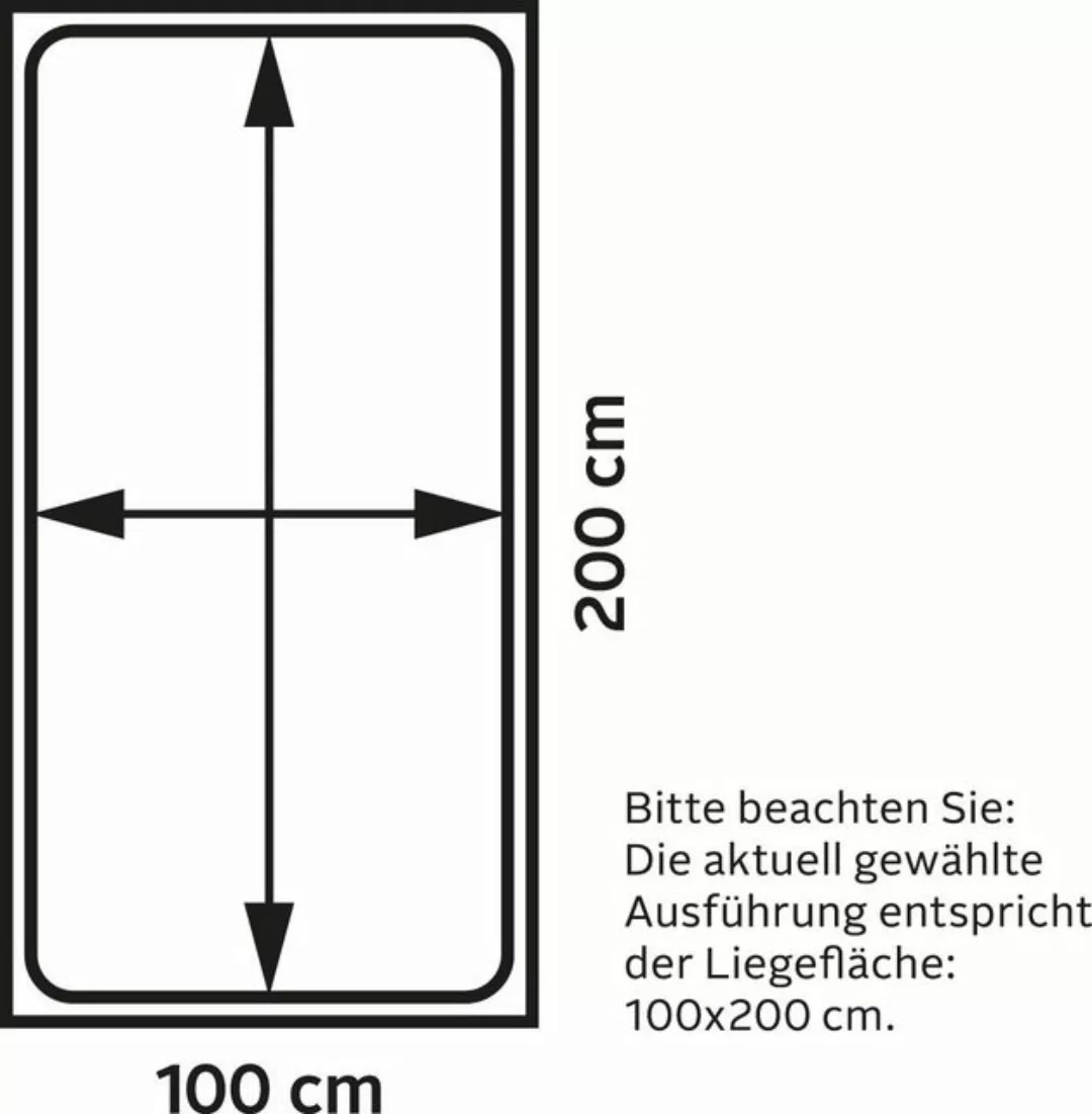 Maintal Polsterbett, mit verstellbaren Kopfteil-Elementen günstig online kaufen