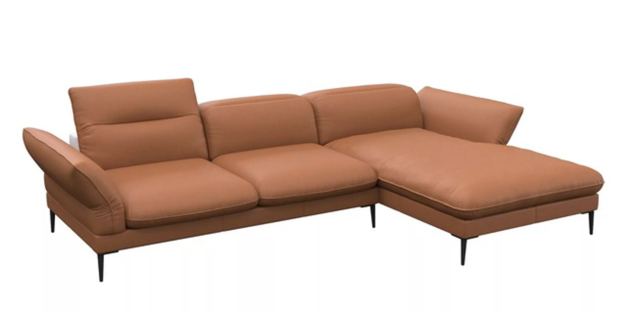 FLEXLUX Ecksofa »Salino, Funktionssofa mit Recamiere, Relaxsofa, Ecksofa«, günstig online kaufen