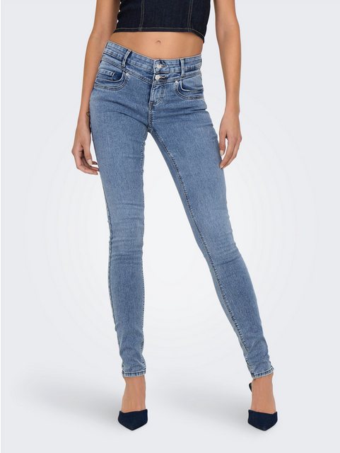 ONLY Skinny-fit-Jeans "ONLROYAL REG DB FYOKE SK DNM PIM" günstig online kaufen