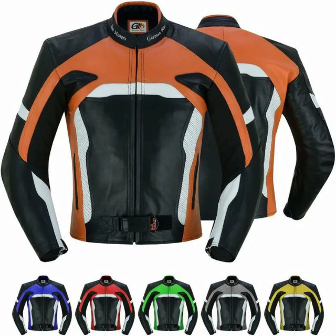 German Wear Motorradjacke GW409J Motorradjacke Büffelleder günstig online kaufen