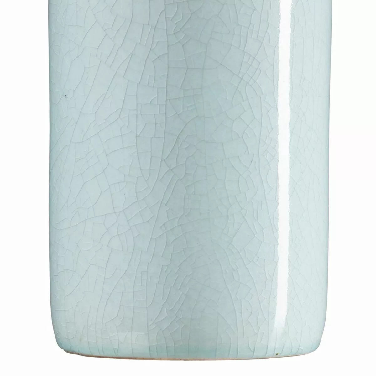 Vase 15,5 X 15,5 X 32,5 Cm Aus Keramik Türkis günstig online kaufen