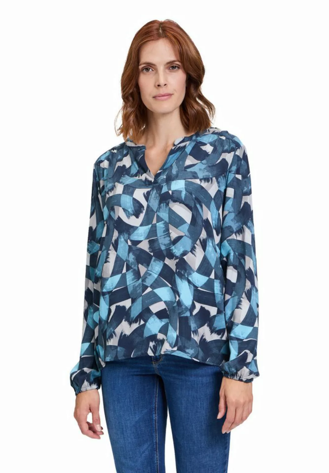 Betty&Co Schlupfbluse Betty & Co Schlupfbluse mit Print günstig online kaufen