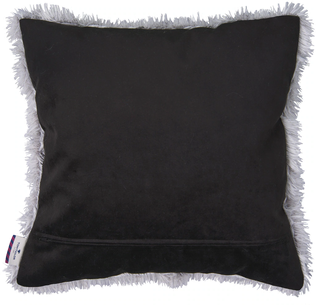 TOM TAILOR HOME Dekokissen »FLUFFY«, Kissenhülle ohne Füllung, 1 Stück günstig online kaufen