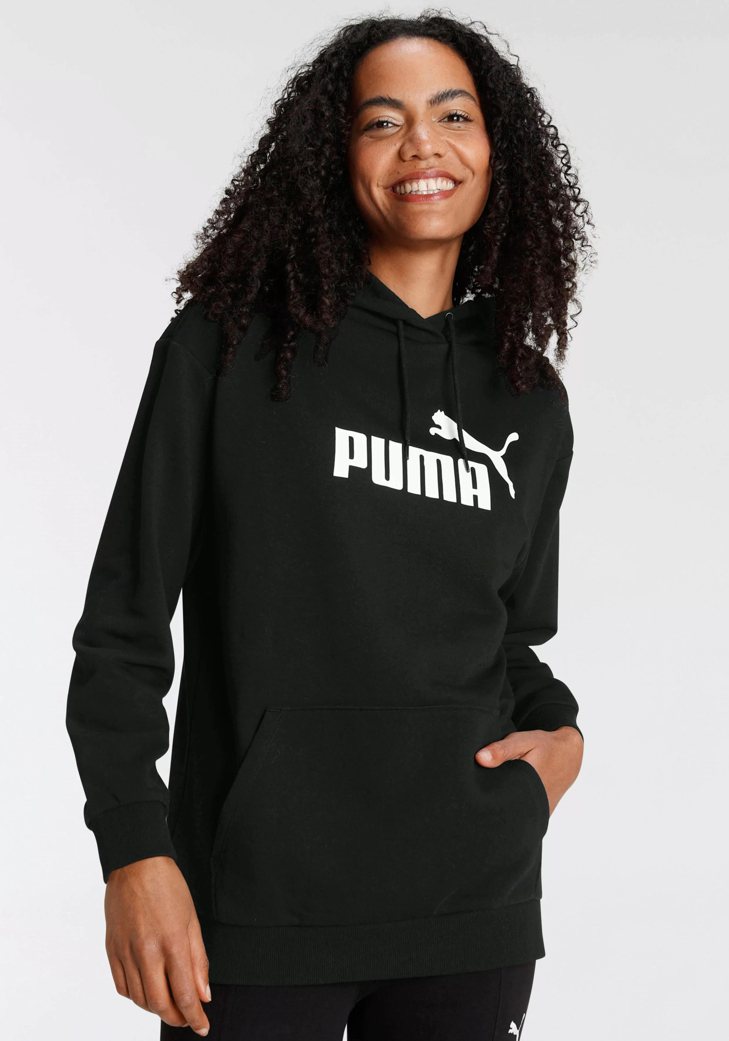 PUMA Kapuzensweatshirt "ESS ELONGATED LOGO HOODIE TR" günstig online kaufen