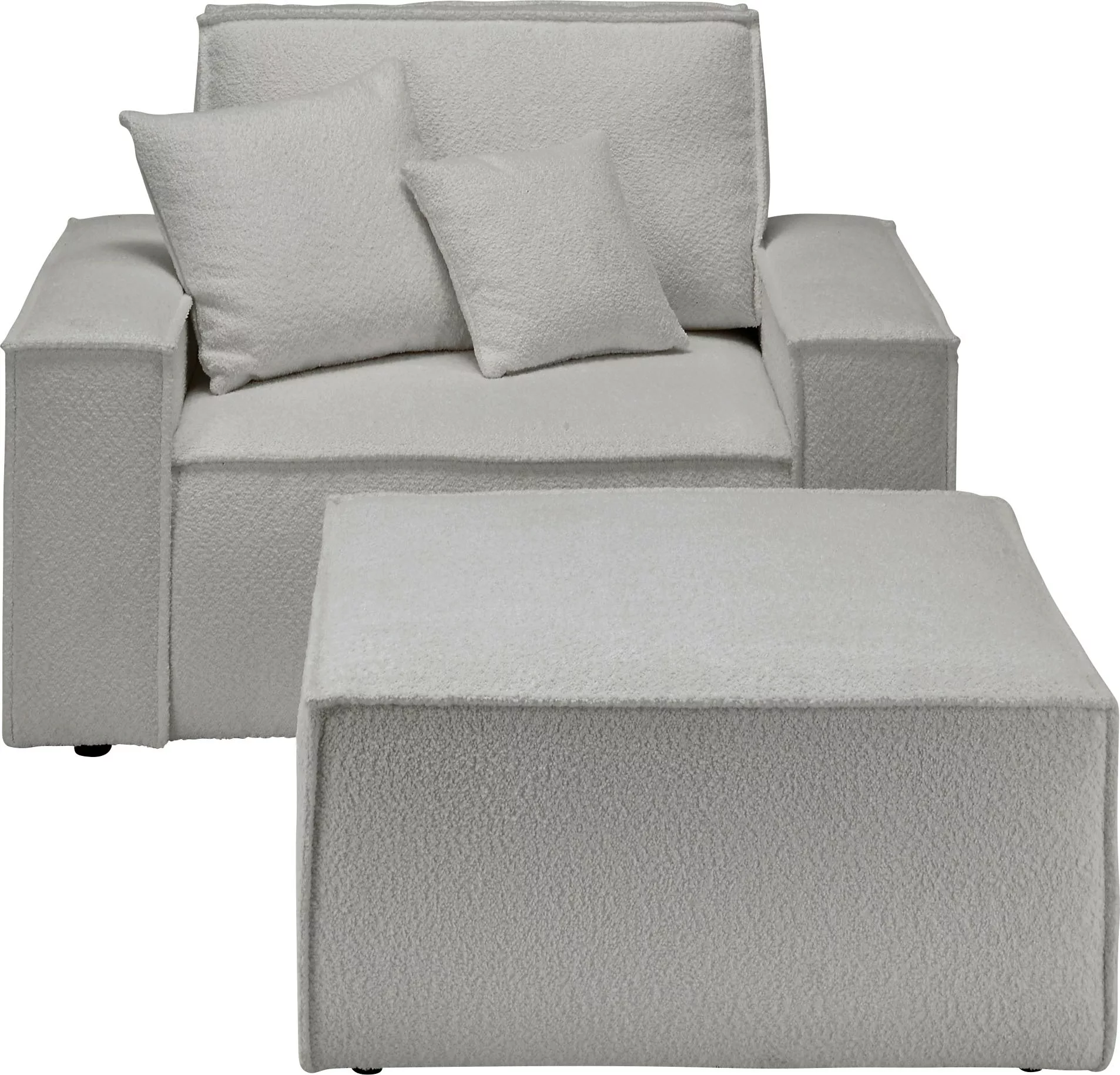 andas Loveseat "Finnley", (2 St.), Loveseat und Hocker im Set, passend zur günstig online kaufen