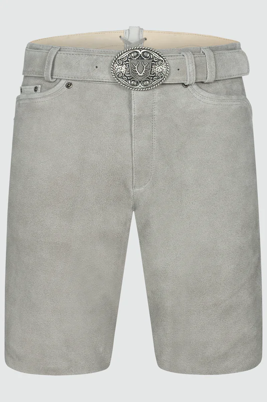Lederhose Jari mit Gürtel günstig online kaufen