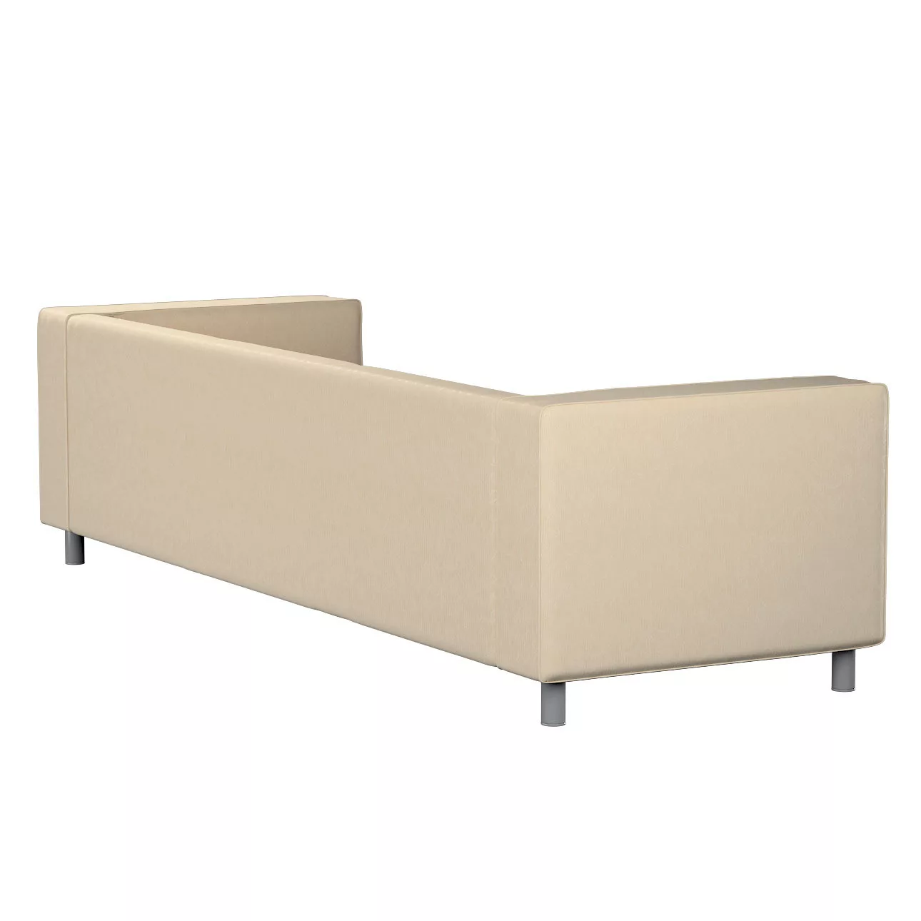 Bezug für Klippan 4-Sitzer Sofa, ecru, Bezug für Klippan 4-Sitzer, Living ( günstig online kaufen