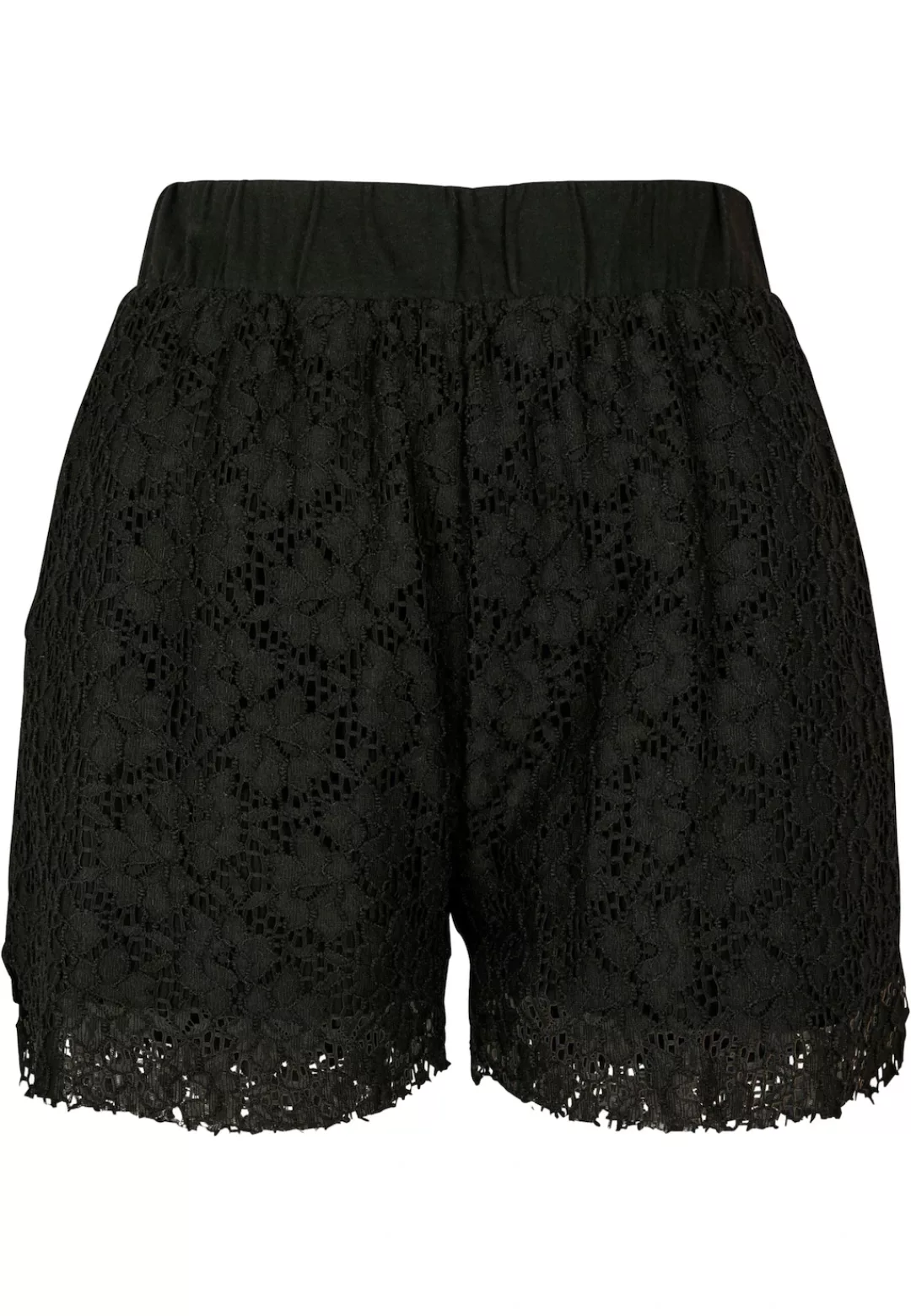 URBAN CLASSICS Stoffhose "Urban Classics Damen Ladies Laces Shorts", (1 tlg günstig online kaufen