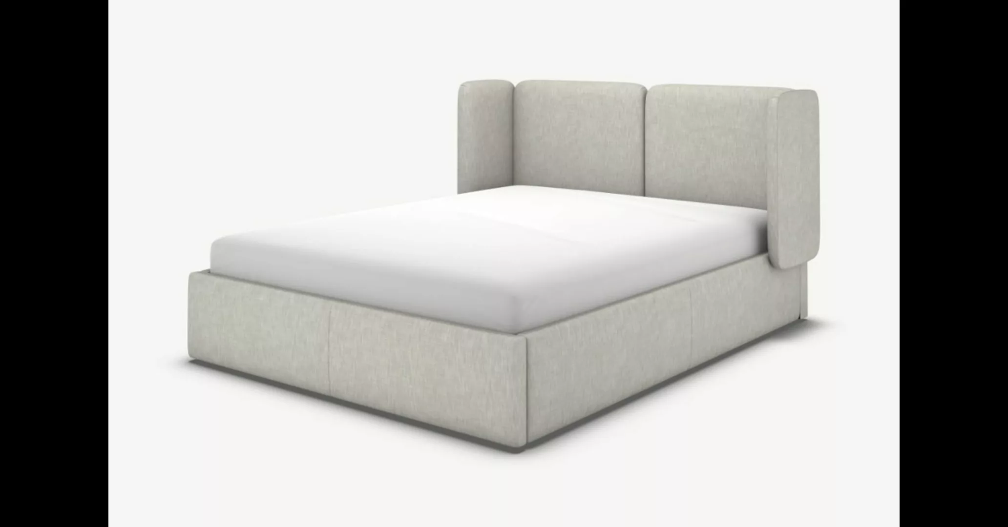 Custom MADE Ricola Polsterbett mit Bettkasten (160 x 200 cm), Baumwolle in günstig online kaufen