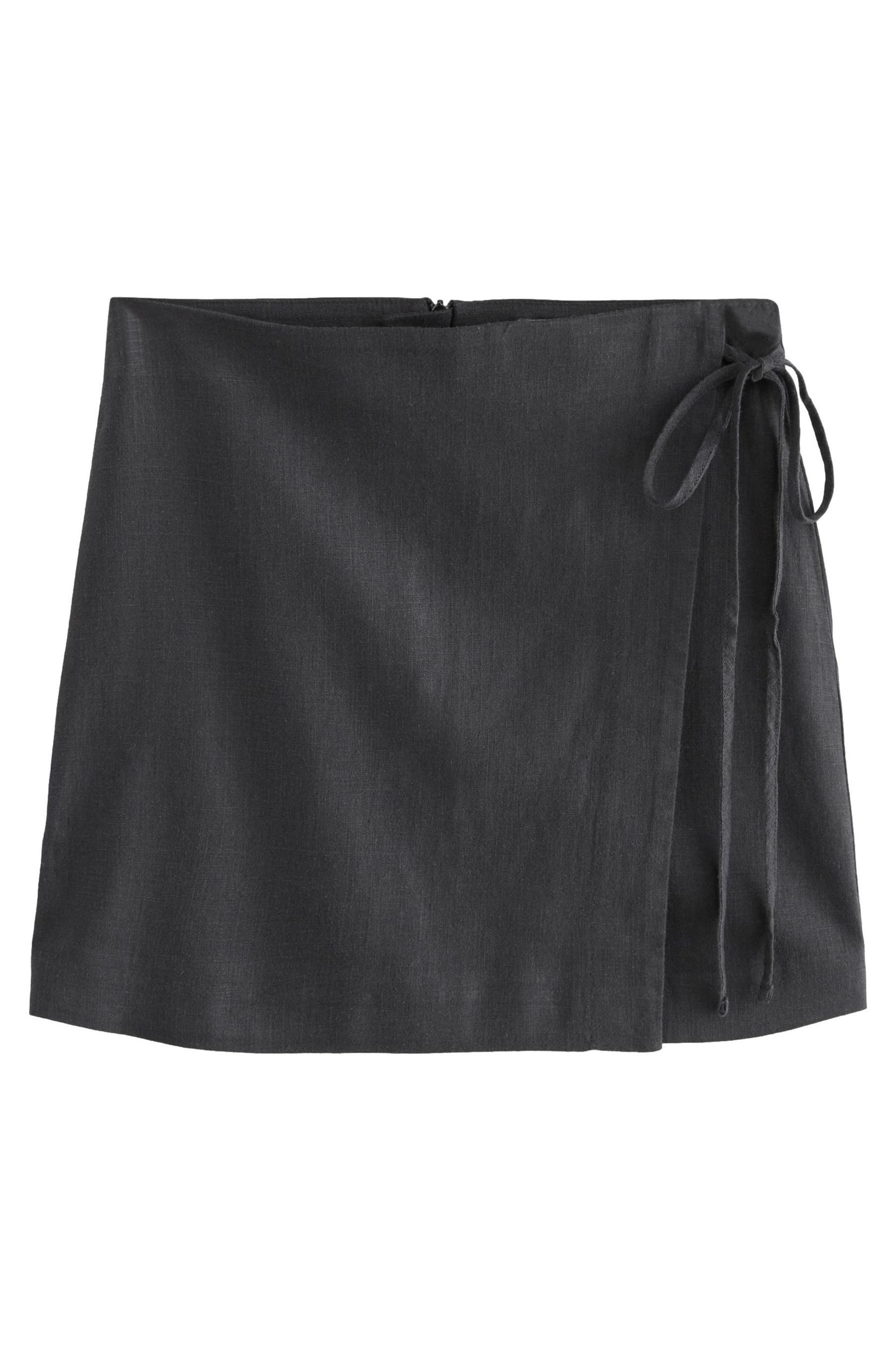 Next Minirock Wickel-Minirock mit hohem Leinenanteil günstig online kaufen