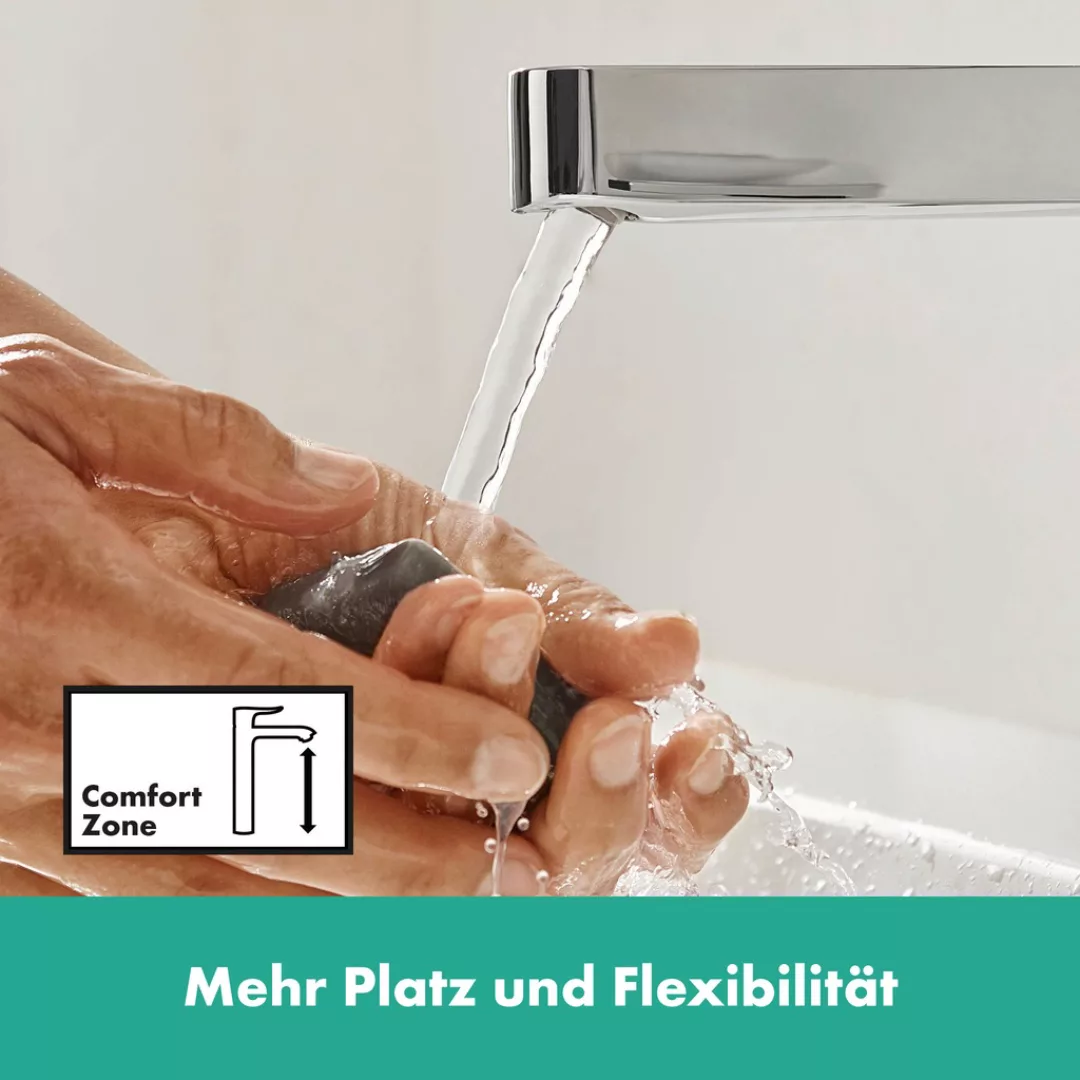 hansgrohe Waschtischarmatur »Finoris«, 26cm, für Aufsatzwaschtische mit Pus günstig online kaufen