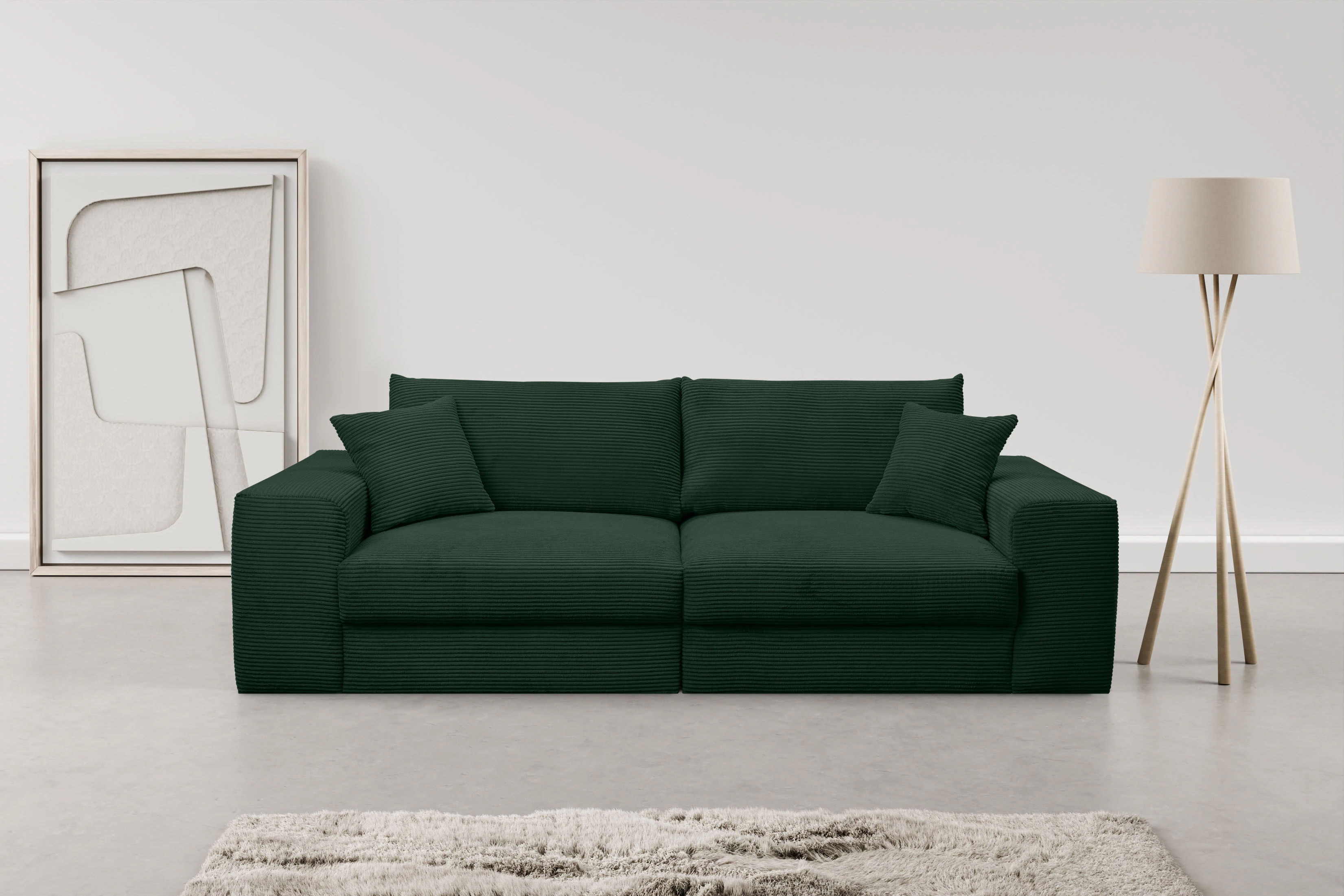 WERK2 Big-Sofa "Rozzana", mit losen Rückenkissen günstig online kaufen