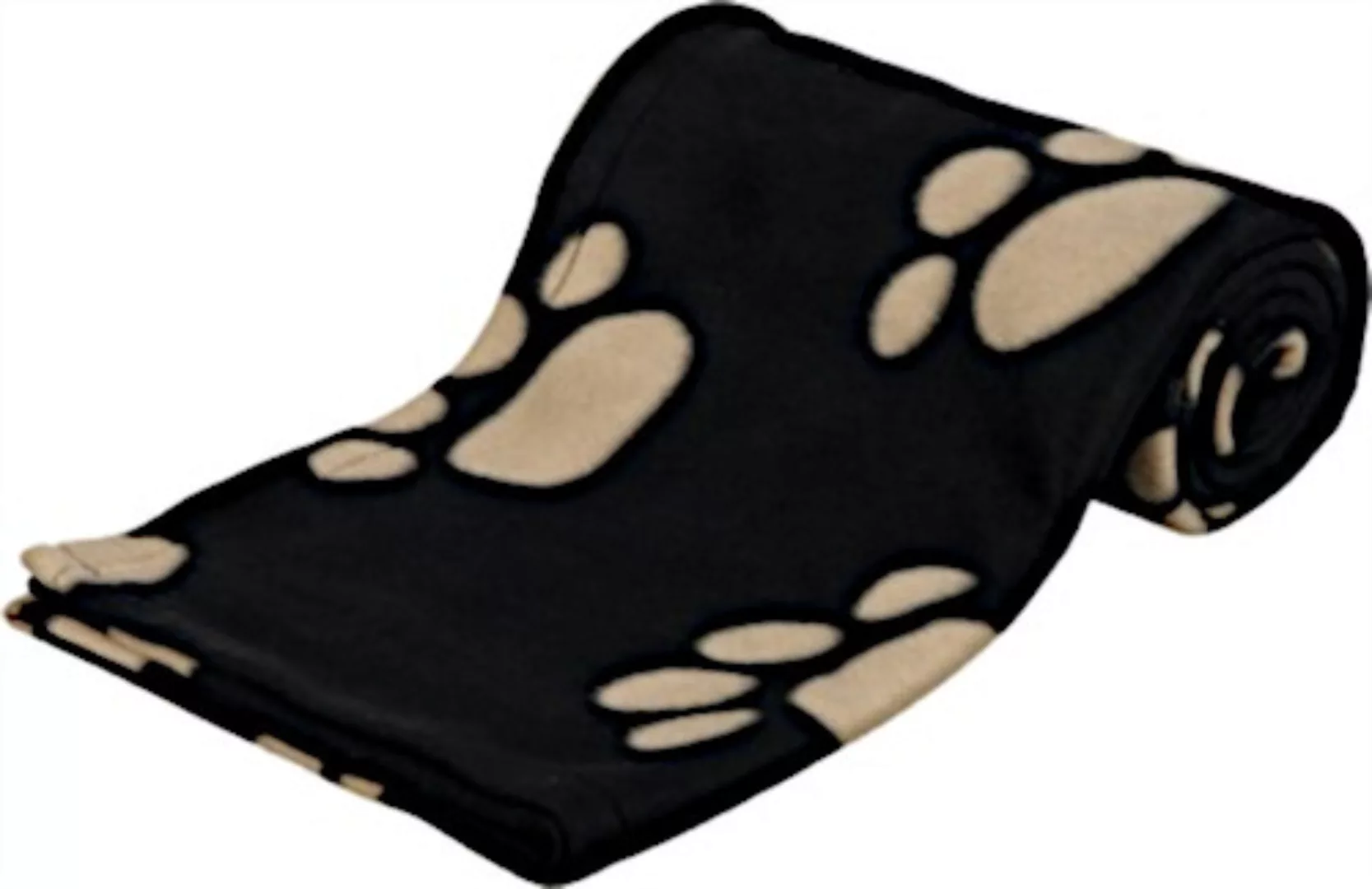 Hundedecke Barney 150 X 100 Cm Fleece Schwarz/beige günstig online kaufen