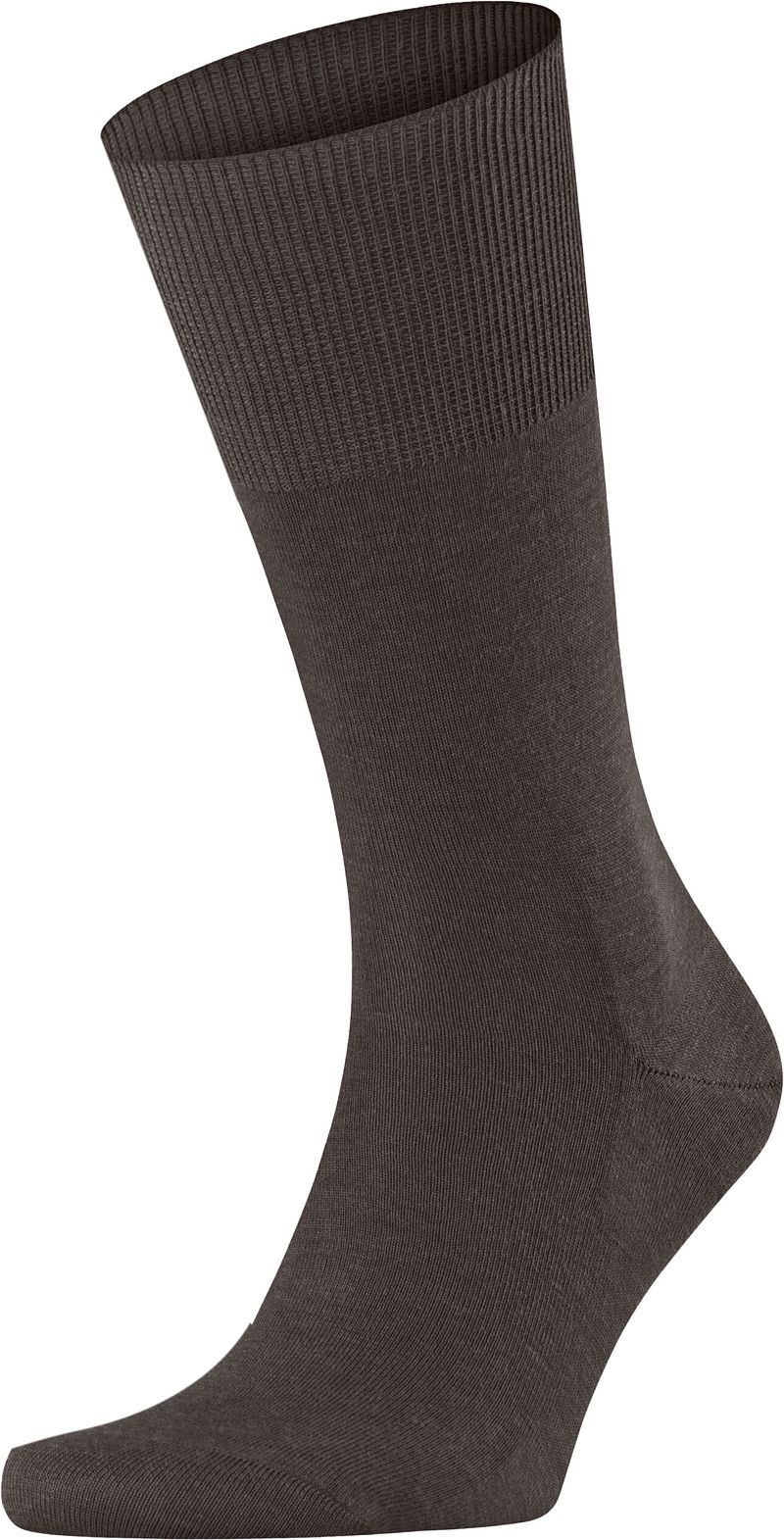 Falke Airport Socke Dunkelbraun Melange - Größe 39-40 günstig online kaufen