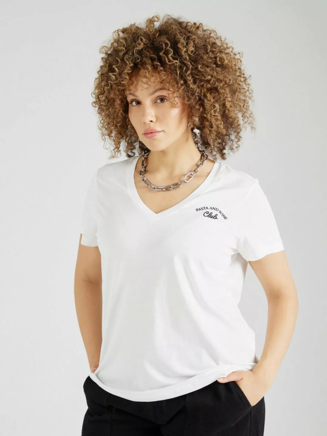 Vero Moda Curve T-Shirt (1-tlg) Stickerei günstig online kaufen