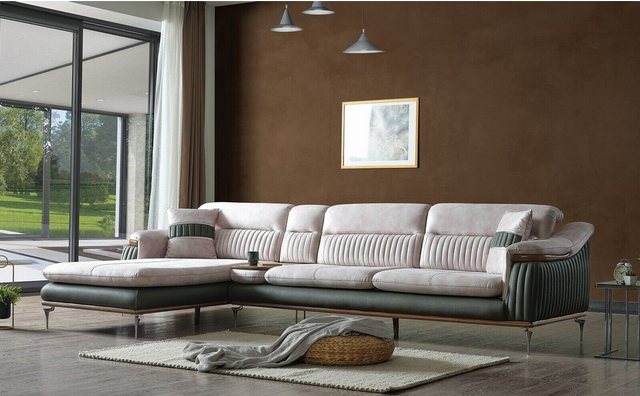 Xlmoebel Ecksofa Ecksofa Wohnlandschaft L-Form Sitzpolster Luxusmöbel Couch günstig online kaufen