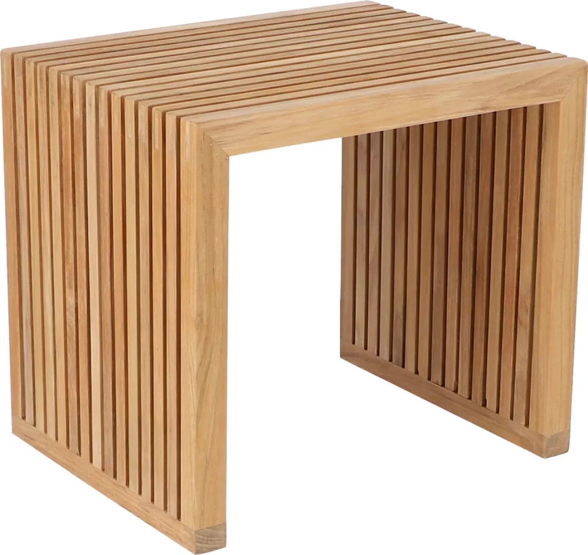 jankurtz Hocker "tivoli", Massivholz, Breite ca. 50 cm günstig online kaufen