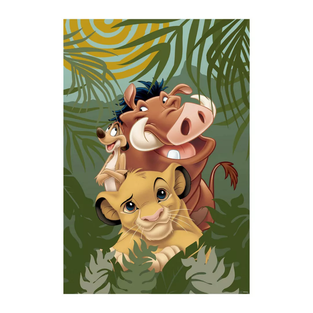Komar Poster "Lion King Carefree", (1 St.), Kinderzimmer, Schlafzimmer, Woh günstig online kaufen