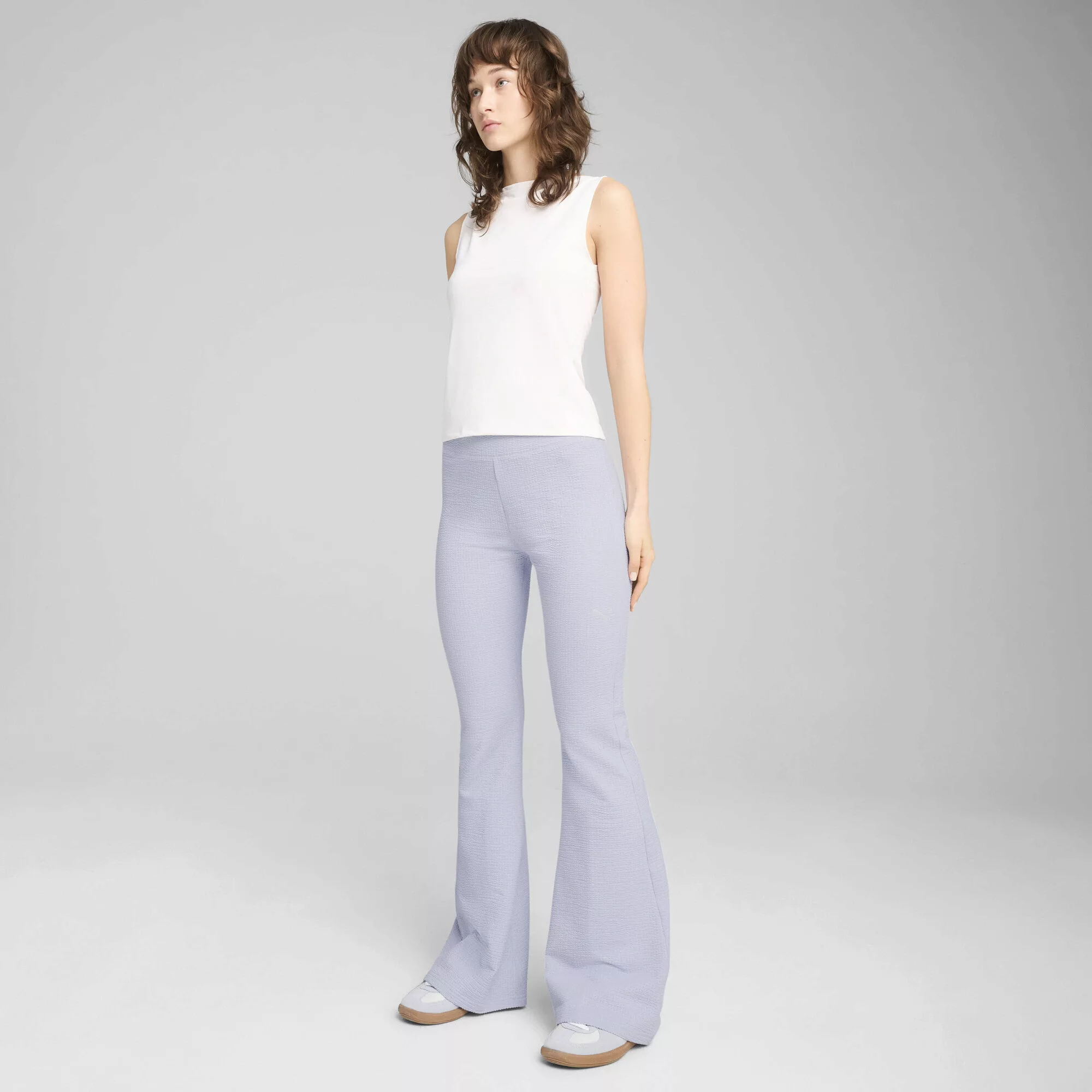 PUMA Leggings "DARE TO Strukturierte ausgestellte Leggings Damen" günstig online kaufen