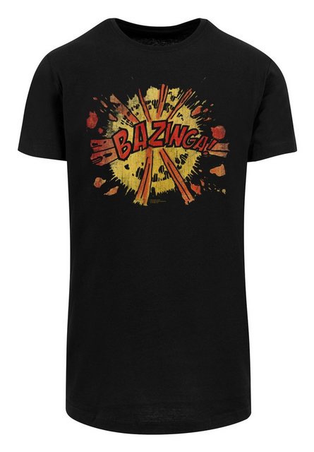 F4NT4STIC T-Shirt Big Bang Theory TV Serie Bazinga Explosion Print günstig online kaufen