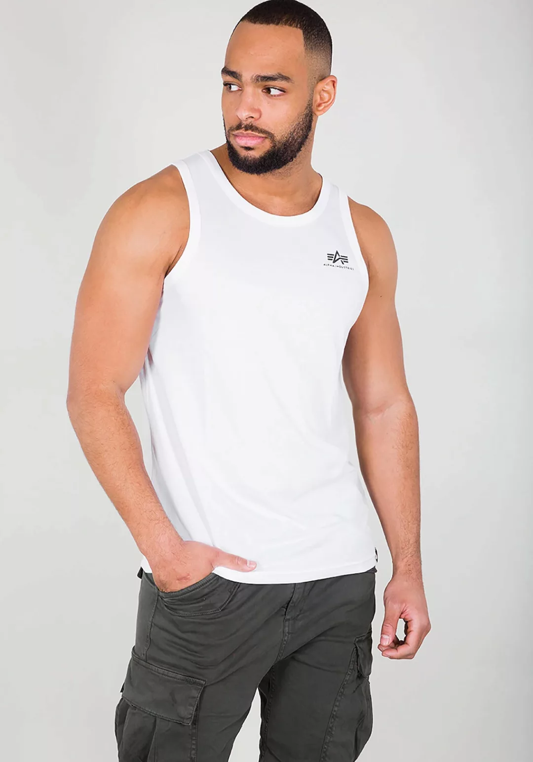 Alpha Industries Muscleshirt "Alpha Industries Men - Tanks Small Logo Tank" günstig online kaufen