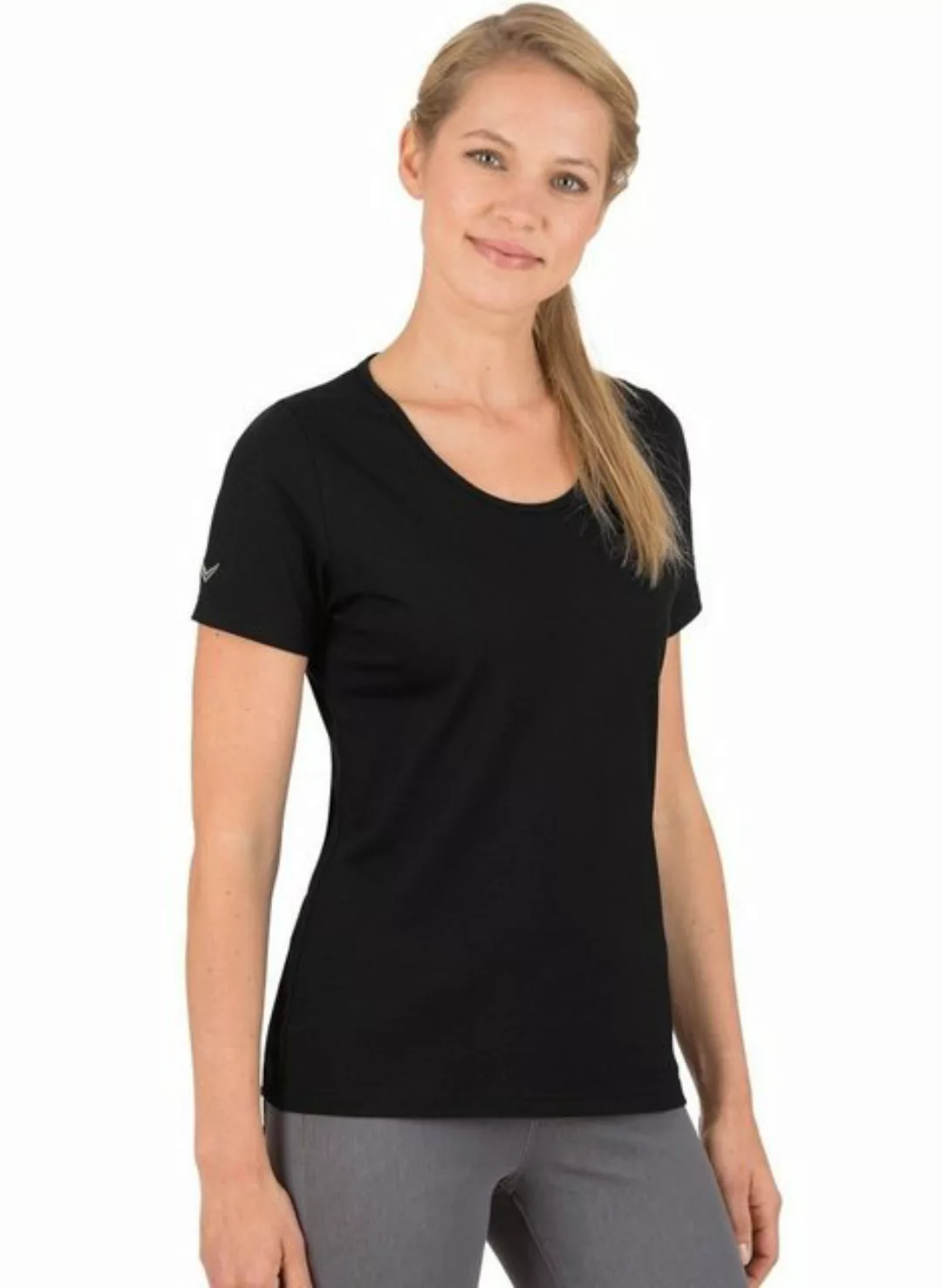 Trigema T-Shirt TRIGEMA T-Shirt aus Biobaumwolle (1-tlg) günstig online kaufen