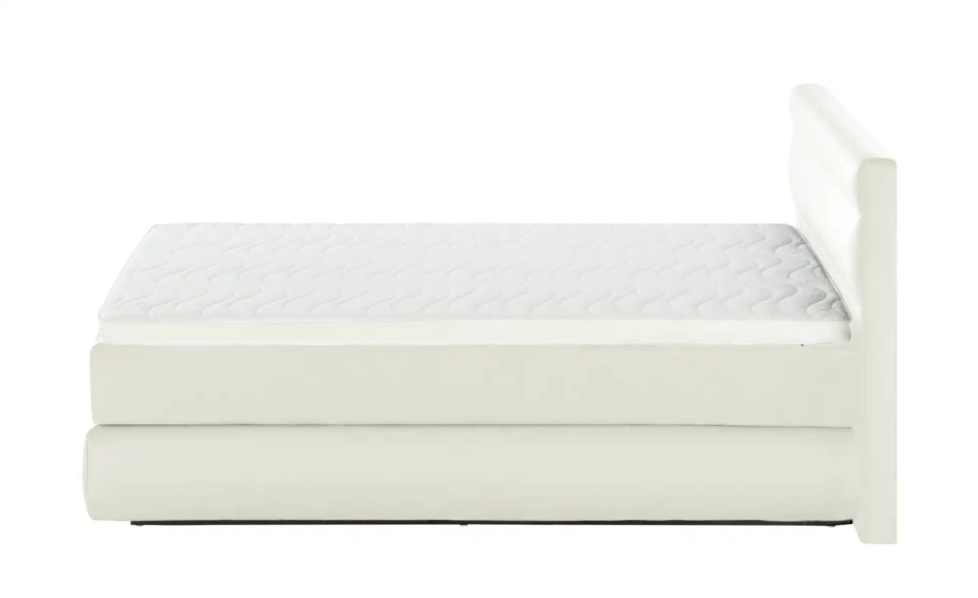 Wohnwert Boxspringbett  Dormian Bolge Low ¦ weiß ¦ Maße (cm): B: 160 H: 102 günstig online kaufen