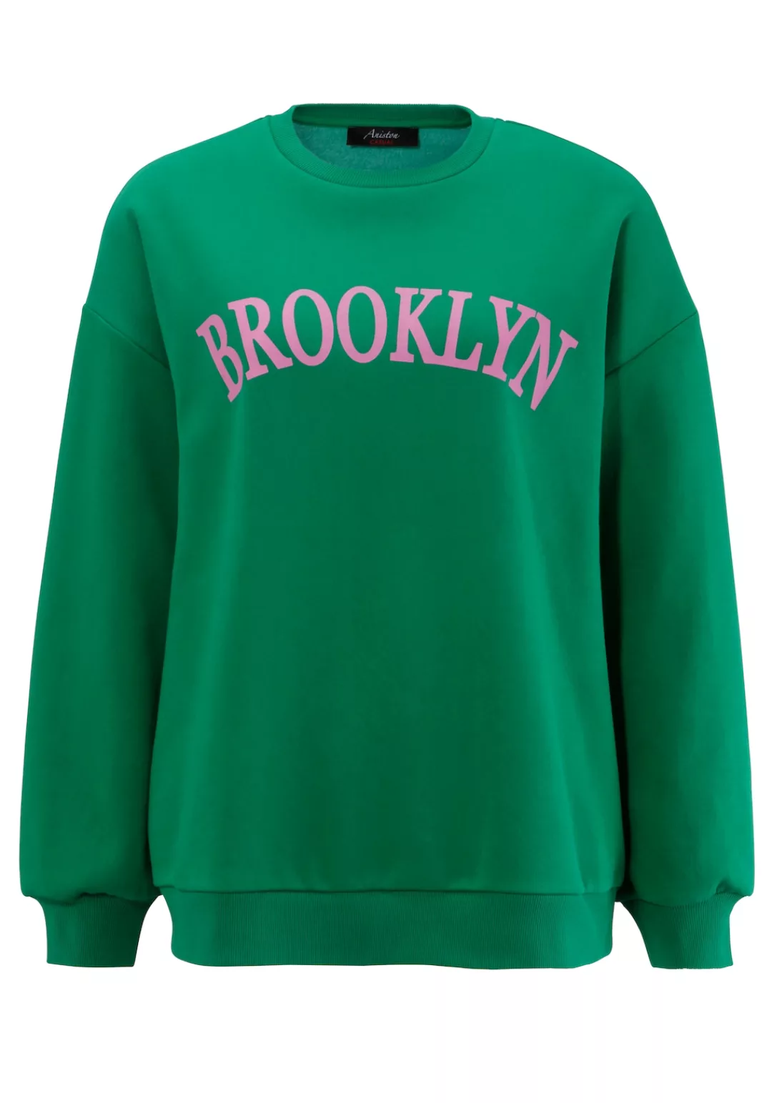 Aniston CASUAL Sweatshirt, in Knallfarben und coolen Schriftzügen günstig online kaufen