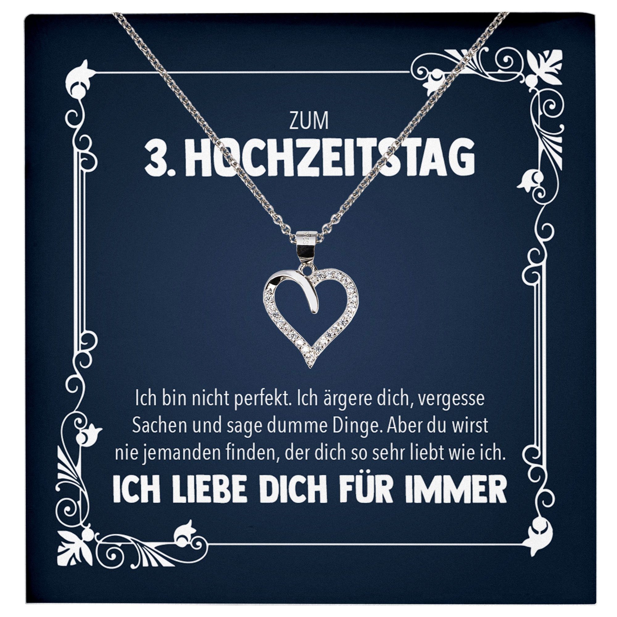 22Feels Schmuckset Ehefrau Zum 3. Hochzeitstag günstig online kaufen