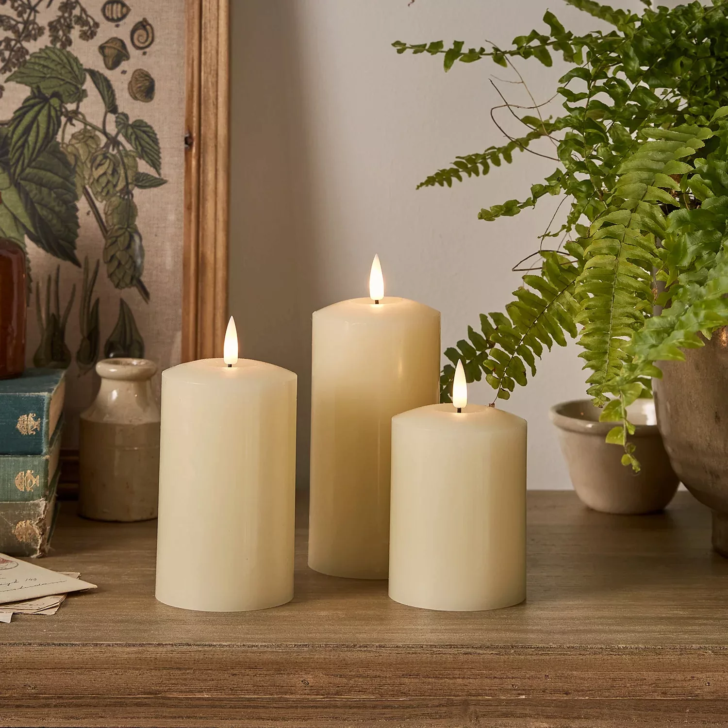 TruGlow® LED Kerzen Trio günstig online kaufen
