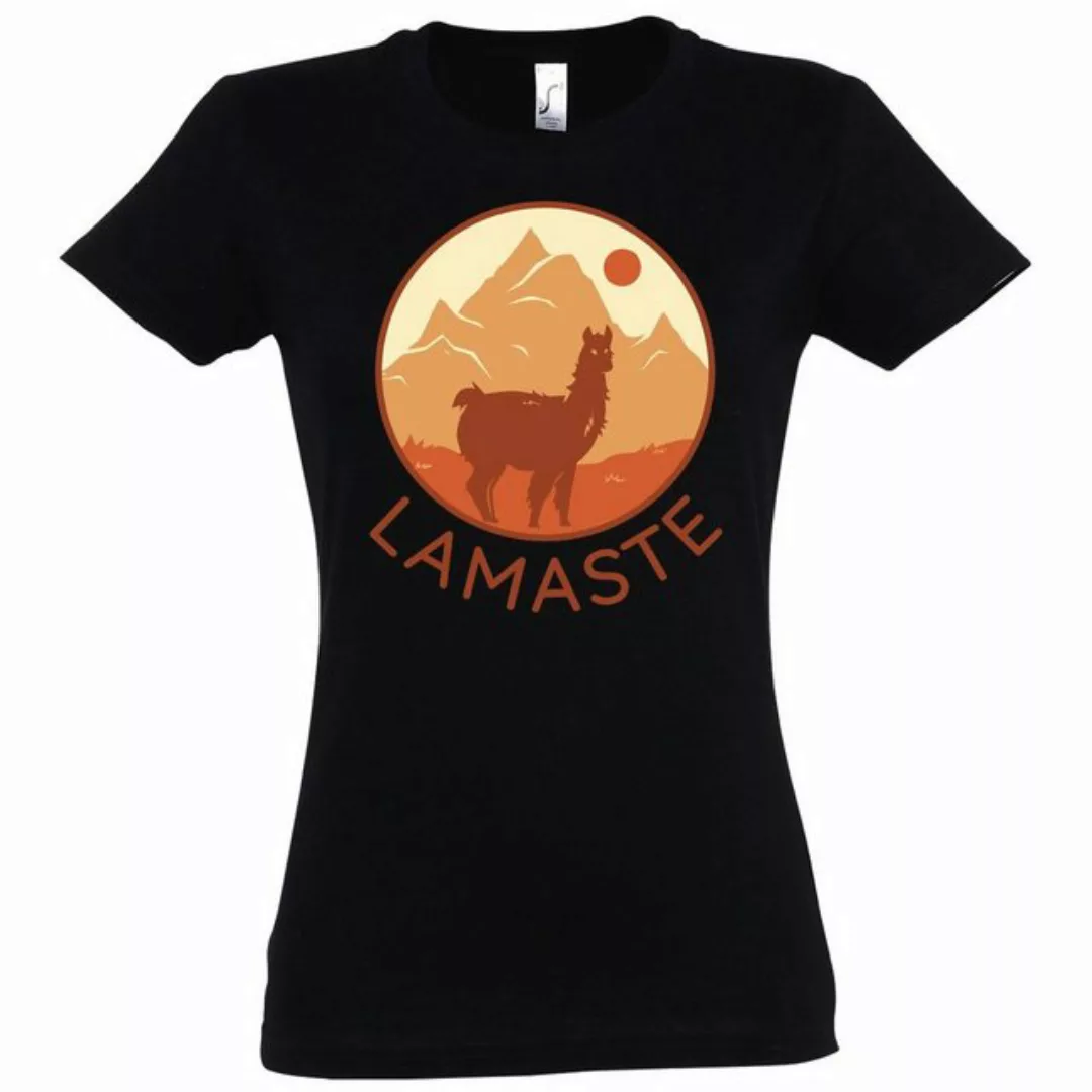 Youth Designz T-Shirt Lamaste Damen Shirt Mit modischem Print günstig online kaufen