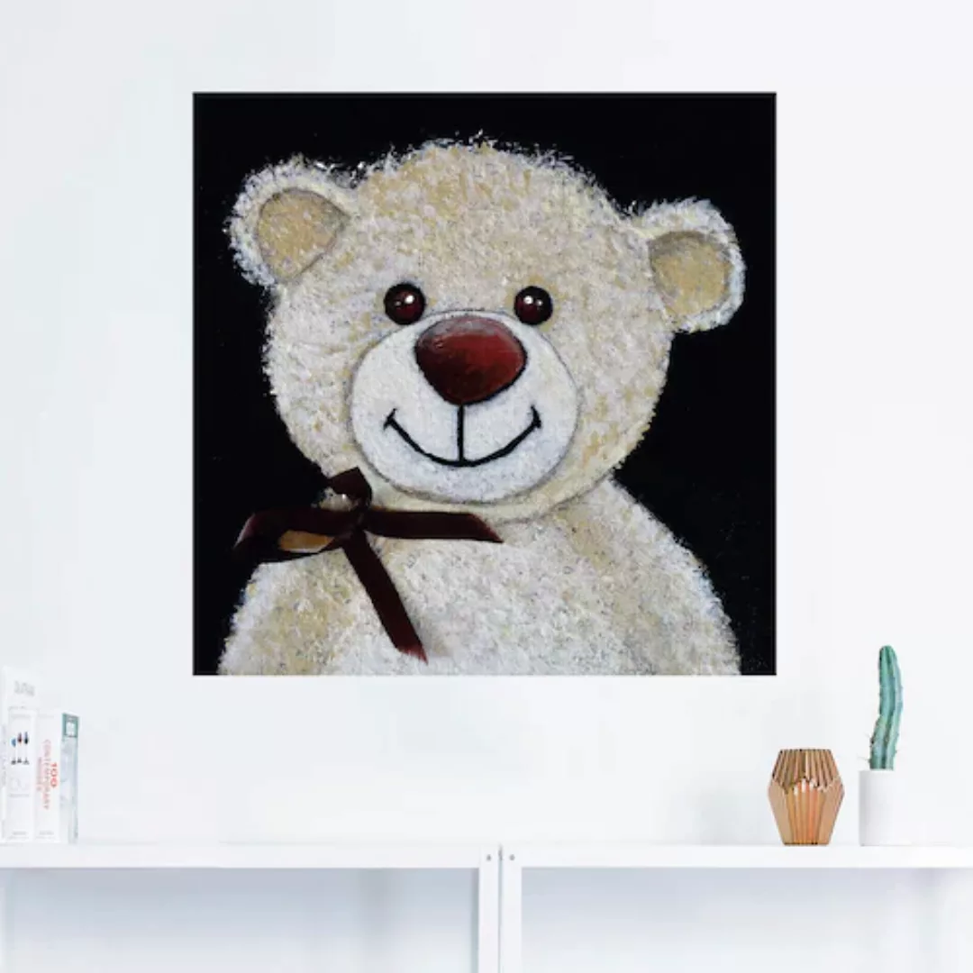 Artland Wandfolie "Teddybär", Spielzeuge, (1 St.) günstig online kaufen