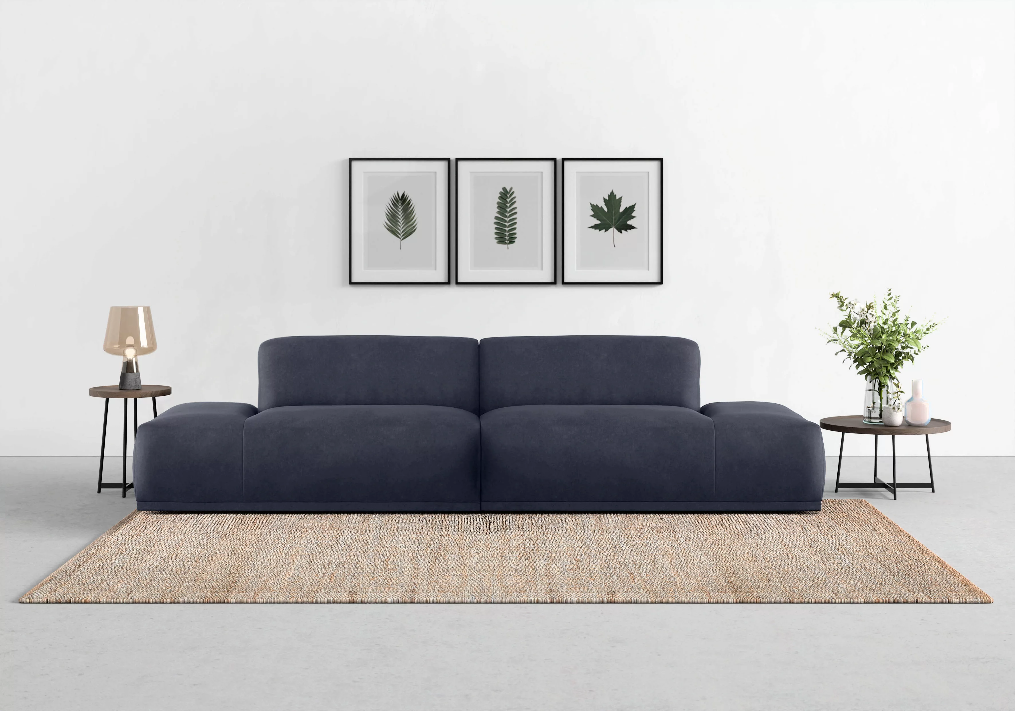 TRENDMANUFAKTUR Big-Sofa "Braga, toller Sitzkomfort, Designsofa", in modern günstig online kaufen