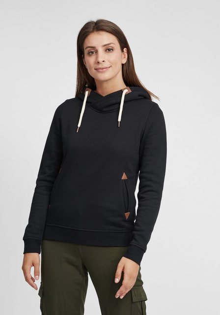 OXMO Hoodie OXVicky Hood Kapuzenpullover mit Cross-Over Kragen günstig online kaufen