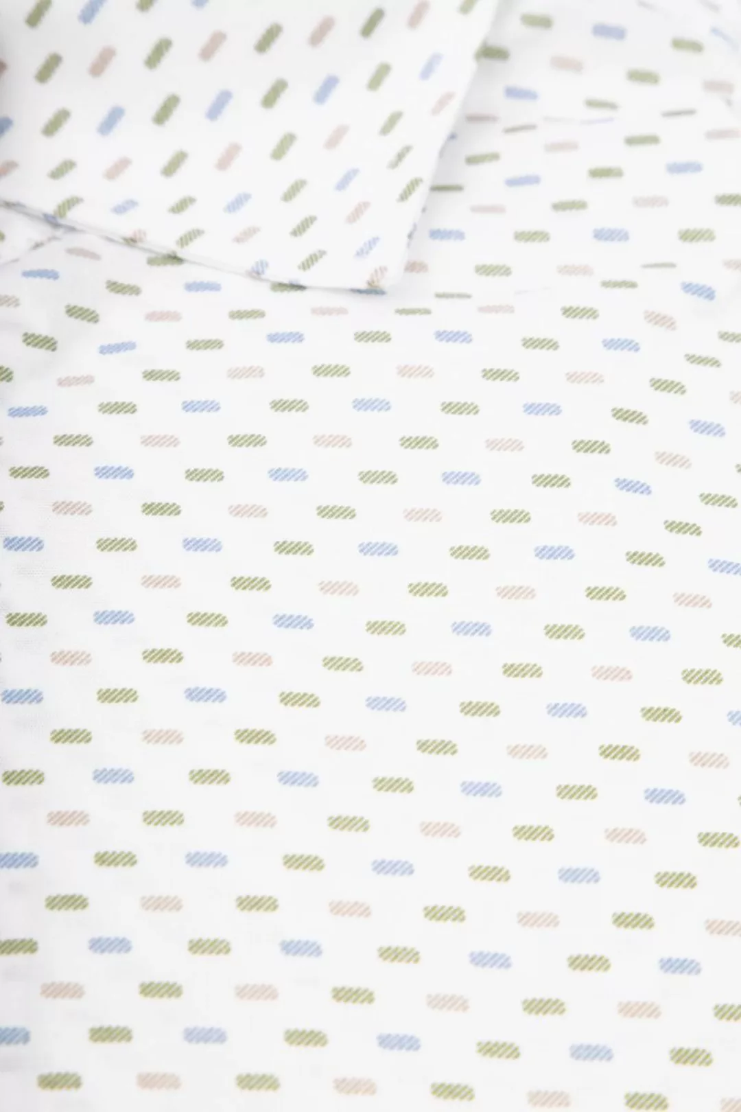 Ledub Hemd Druck Weiß Multicolour - Größe 41 günstig online kaufen
