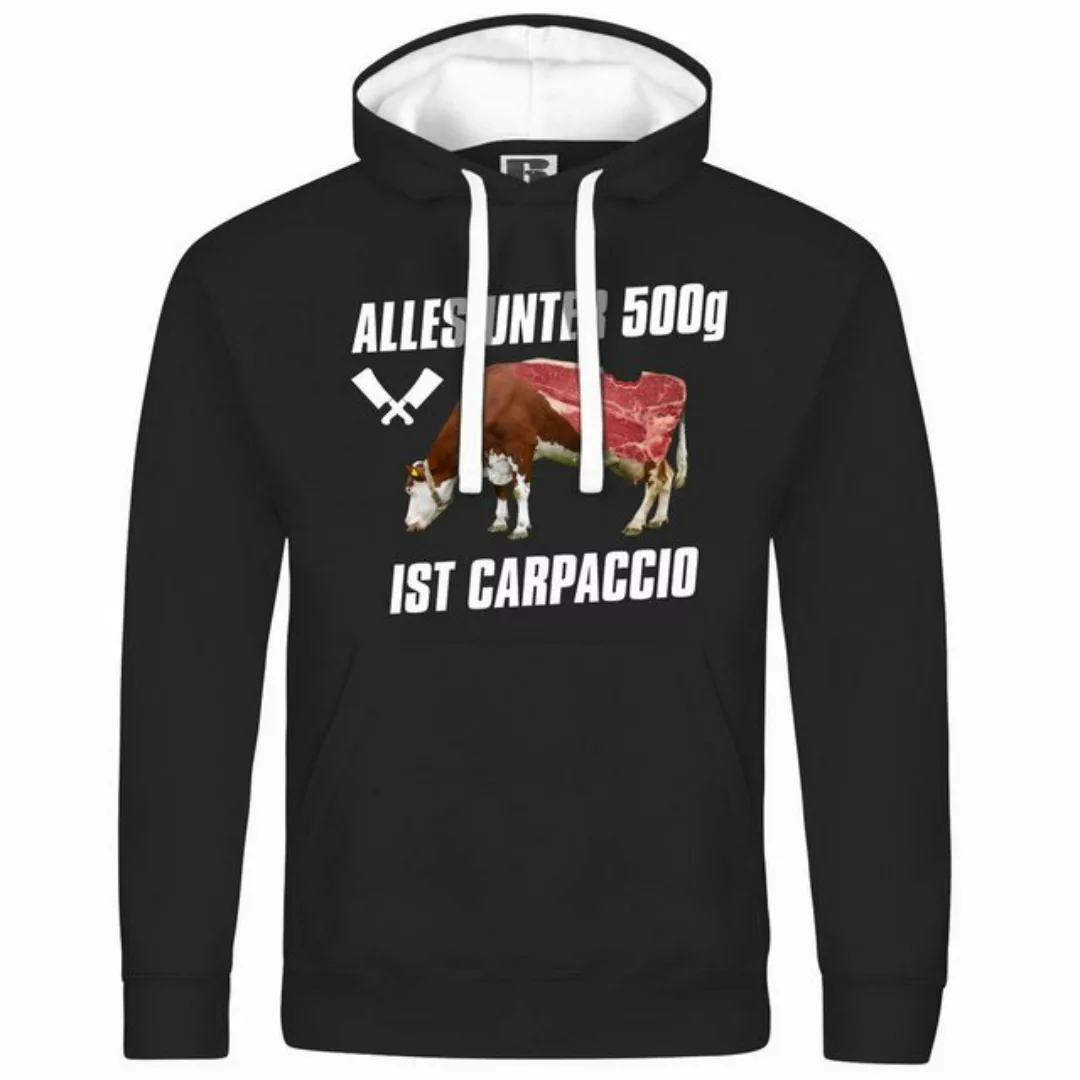 deinshirt Kapuzenpullover Herren Kapuzenpullover Alles unter 500g ist Carpa günstig online kaufen