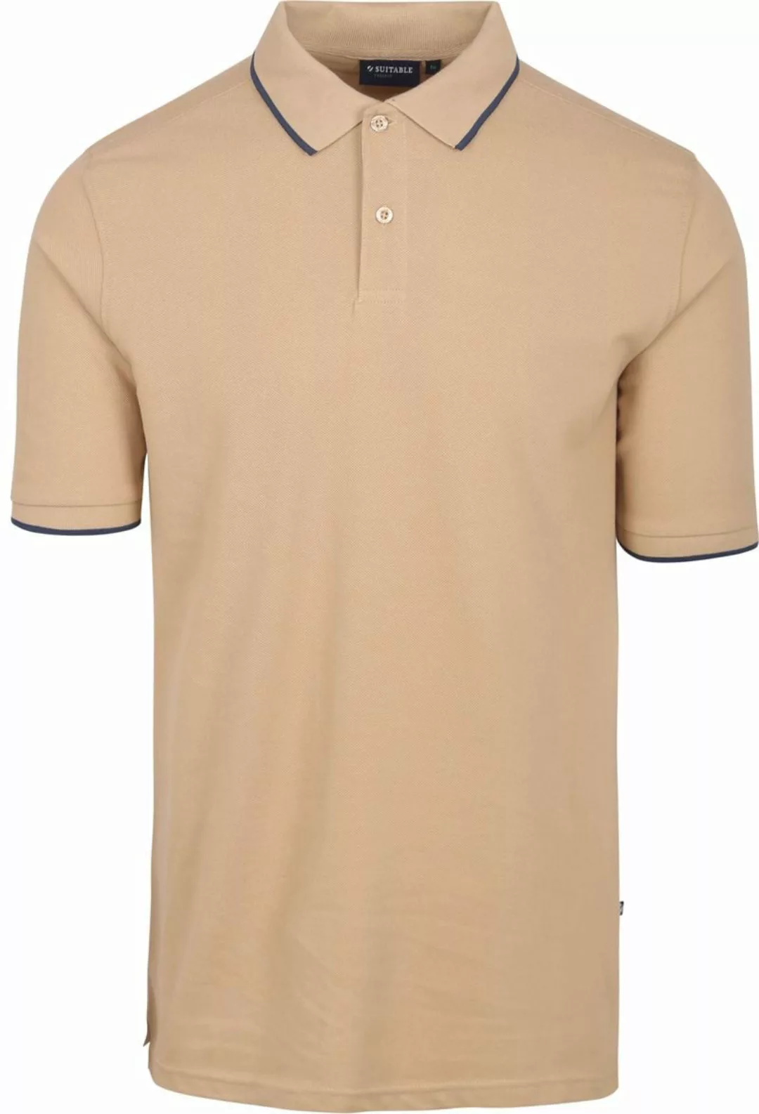 Suitable Respect Poloshirt Tip Ferry Beige - Größe L günstig online kaufen