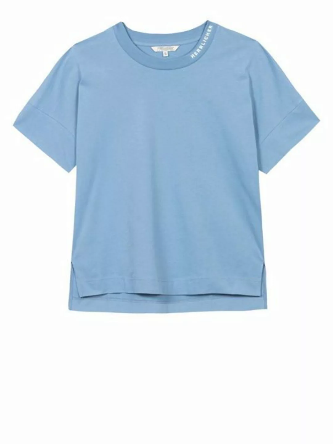 Herrlicher T-Shirt Palmer Jersey Carbon Brushed Jerseyshirt aus 100% Baumwo günstig online kaufen