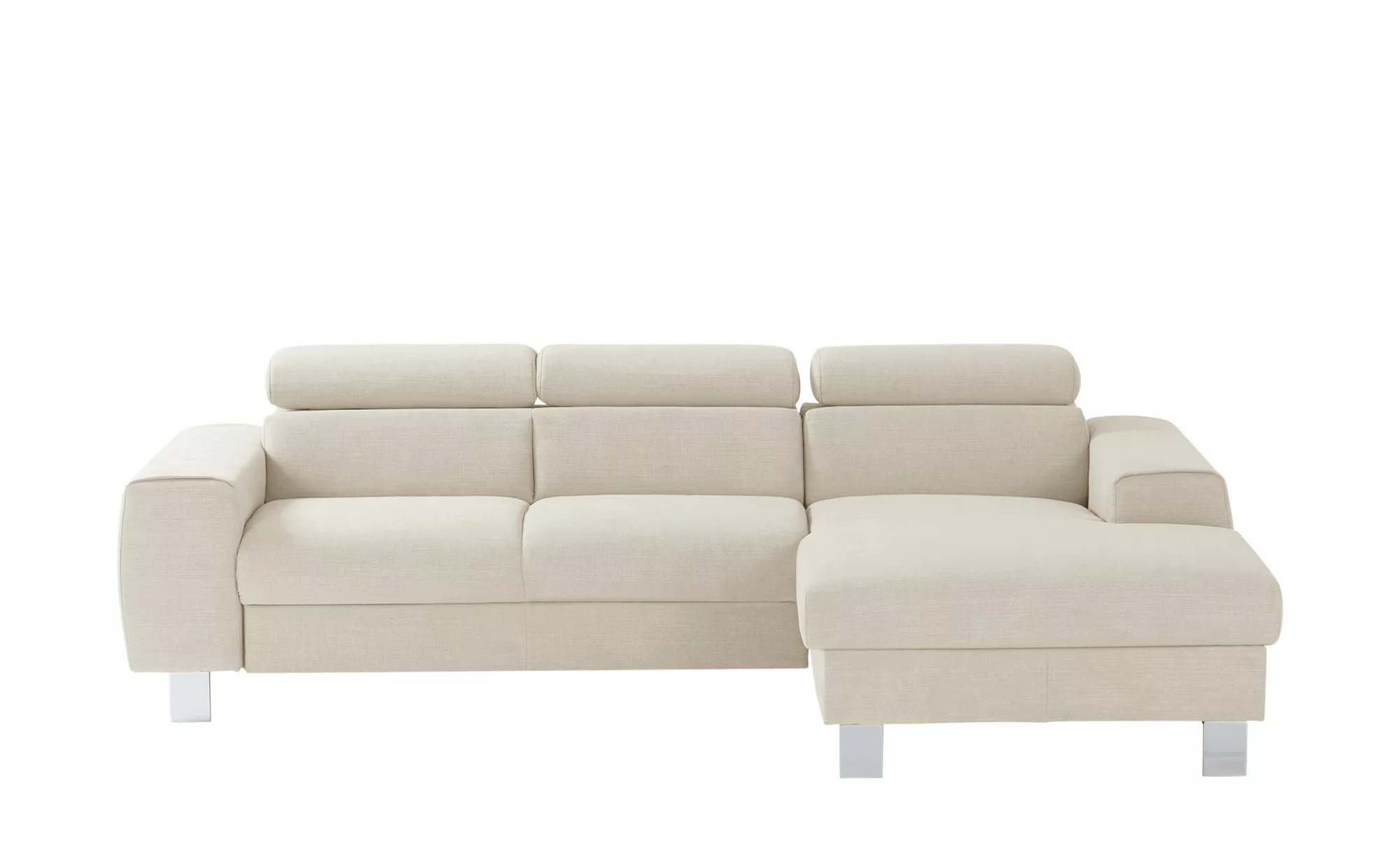 uno Ecksofa  Los Angeles ¦ creme ¦ Maße (cm): B: 244 H: 72 T: 166 Polstermö günstig online kaufen