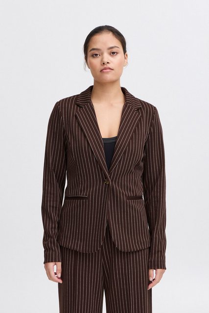 Ichi Kurzblazer IXKATE PINSTRIPED BL stylischer Blazer mit Streifen günstig online kaufen