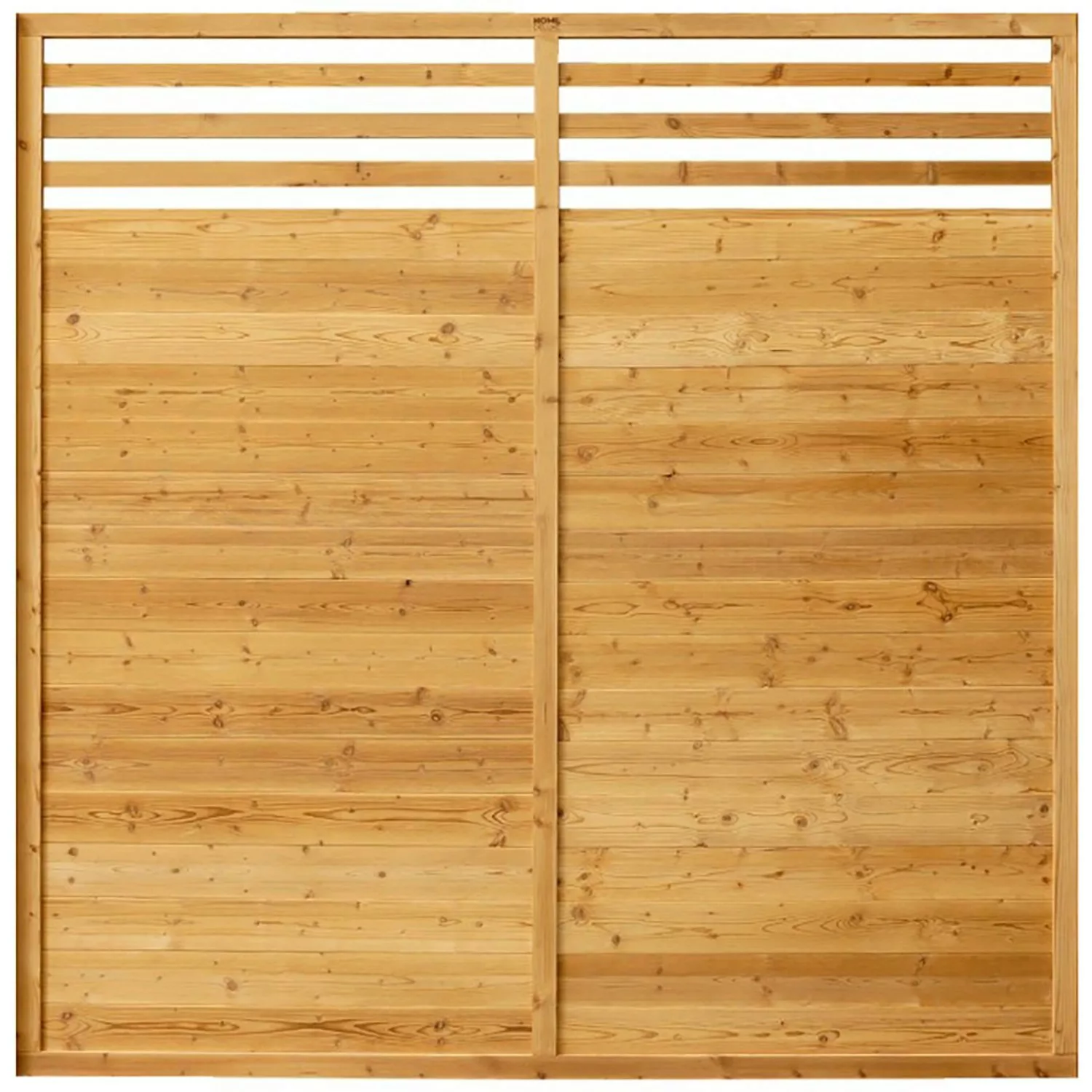 Home Deluxe Holz-Sichtschutzzaun Soma 1 Element Natur günstig online kaufen