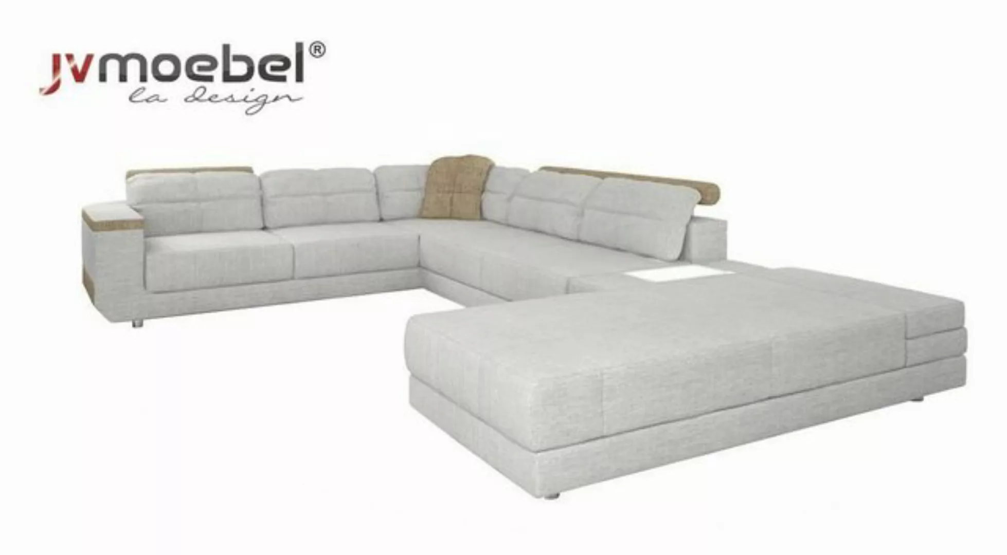 JVmoebel Ecksofa Eck Sofa Couch Polster Ecke Leder Sofa Couch, Made in Euro günstig online kaufen
