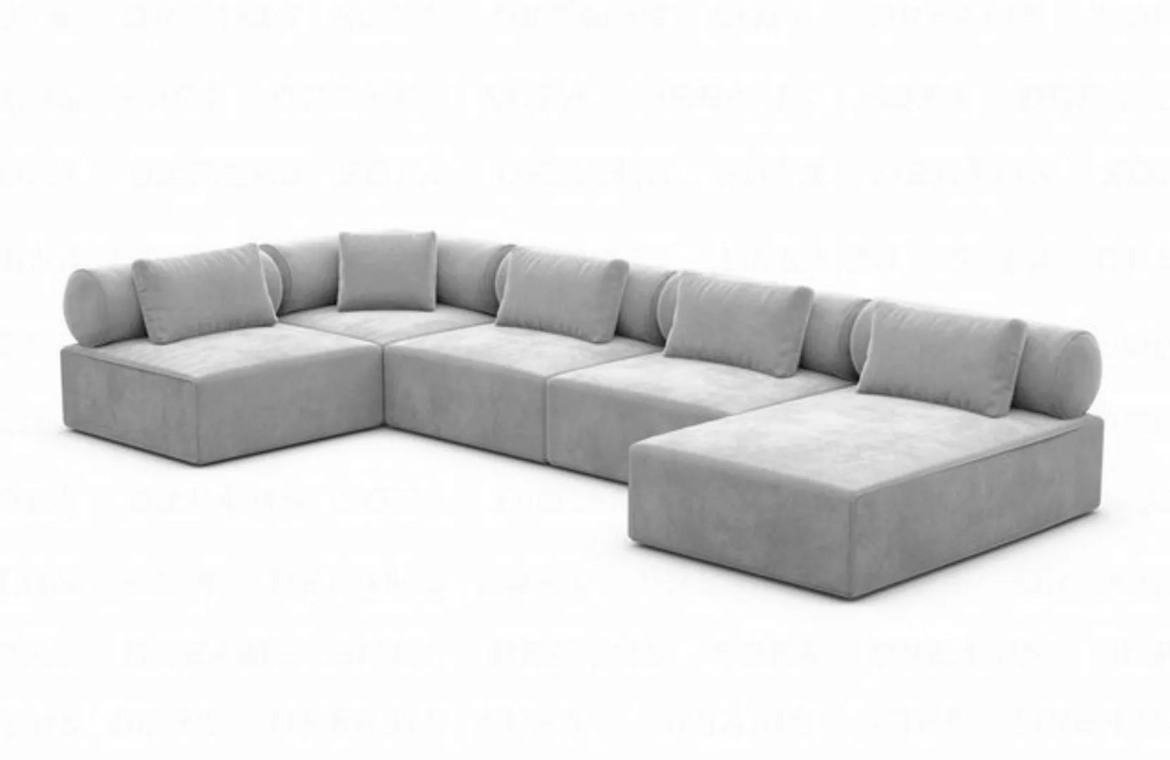 Sofa Dreams Wohnlandschaft Polster Luxus Sofa Stoff Wohnlandschaft Laguardi günstig online kaufen