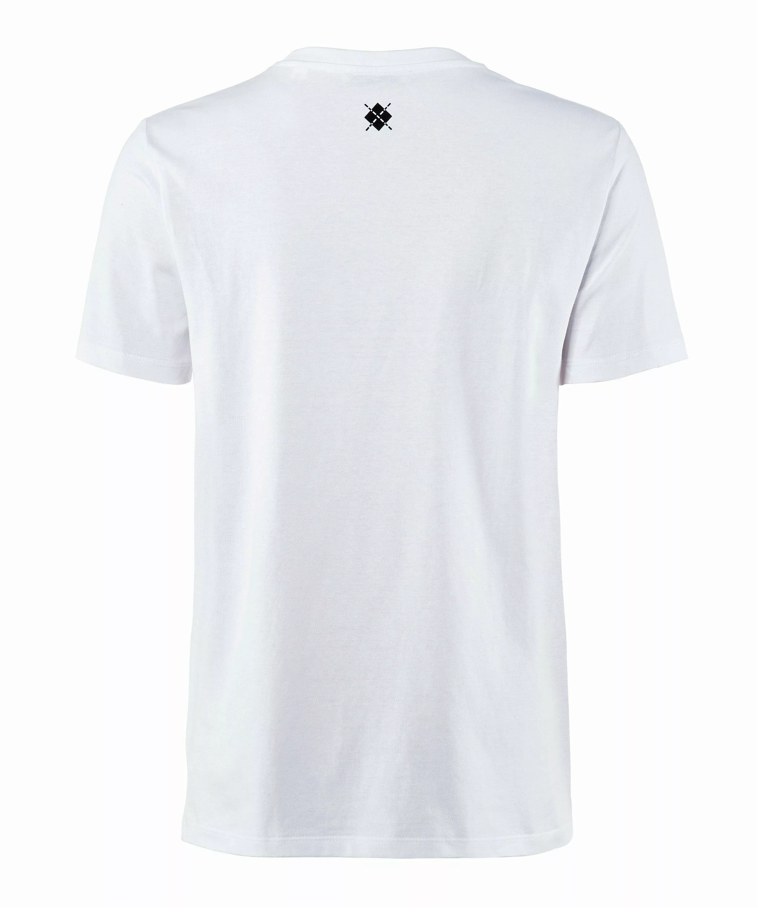 Burlington Damen T-Shirt Rundhals, XS, Weiß, Raute, Baumwolle, 2269005-2000 günstig online kaufen