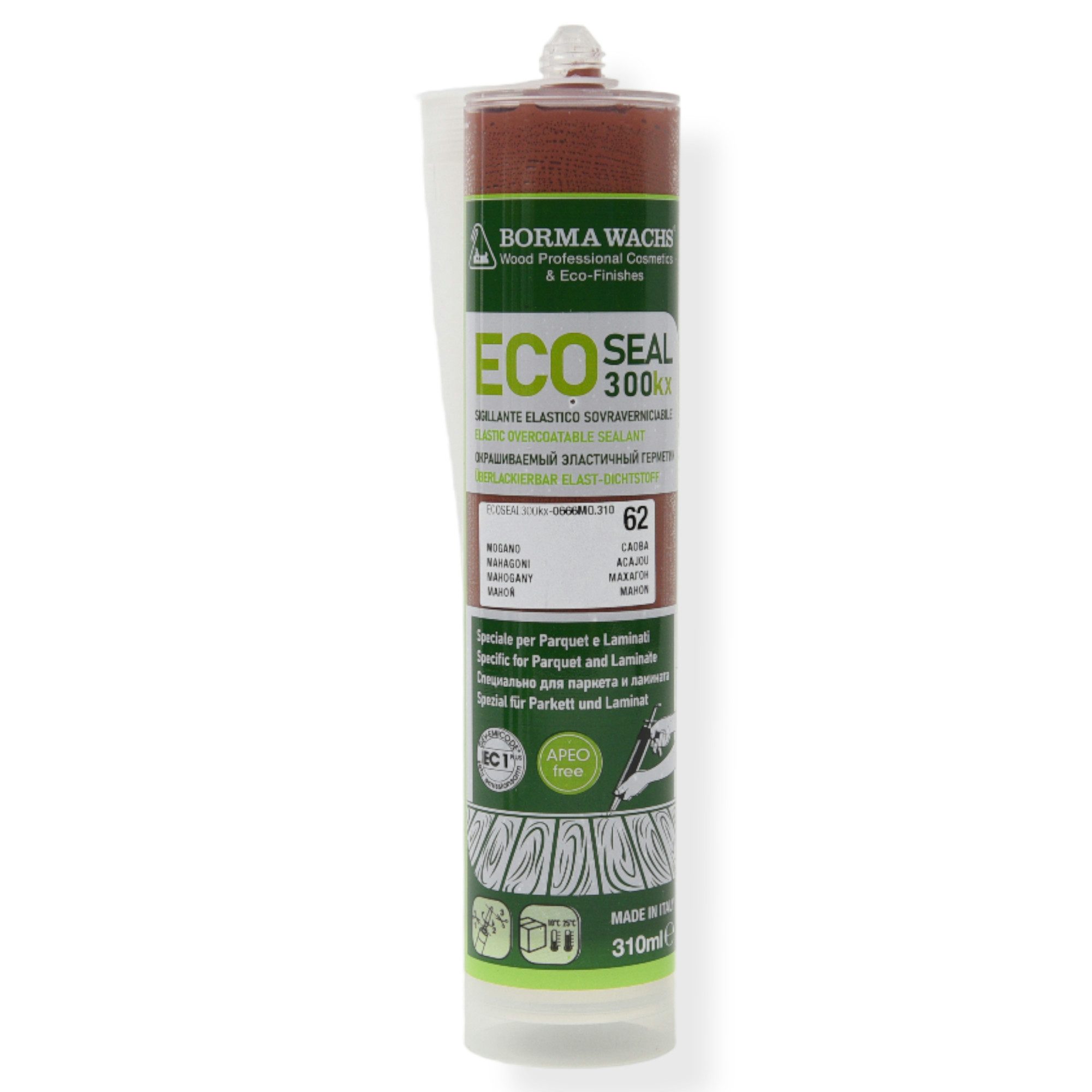 BORMA Spachtelmasse elastisch ECOSEAL 300 Mahagoni günstig online kaufen