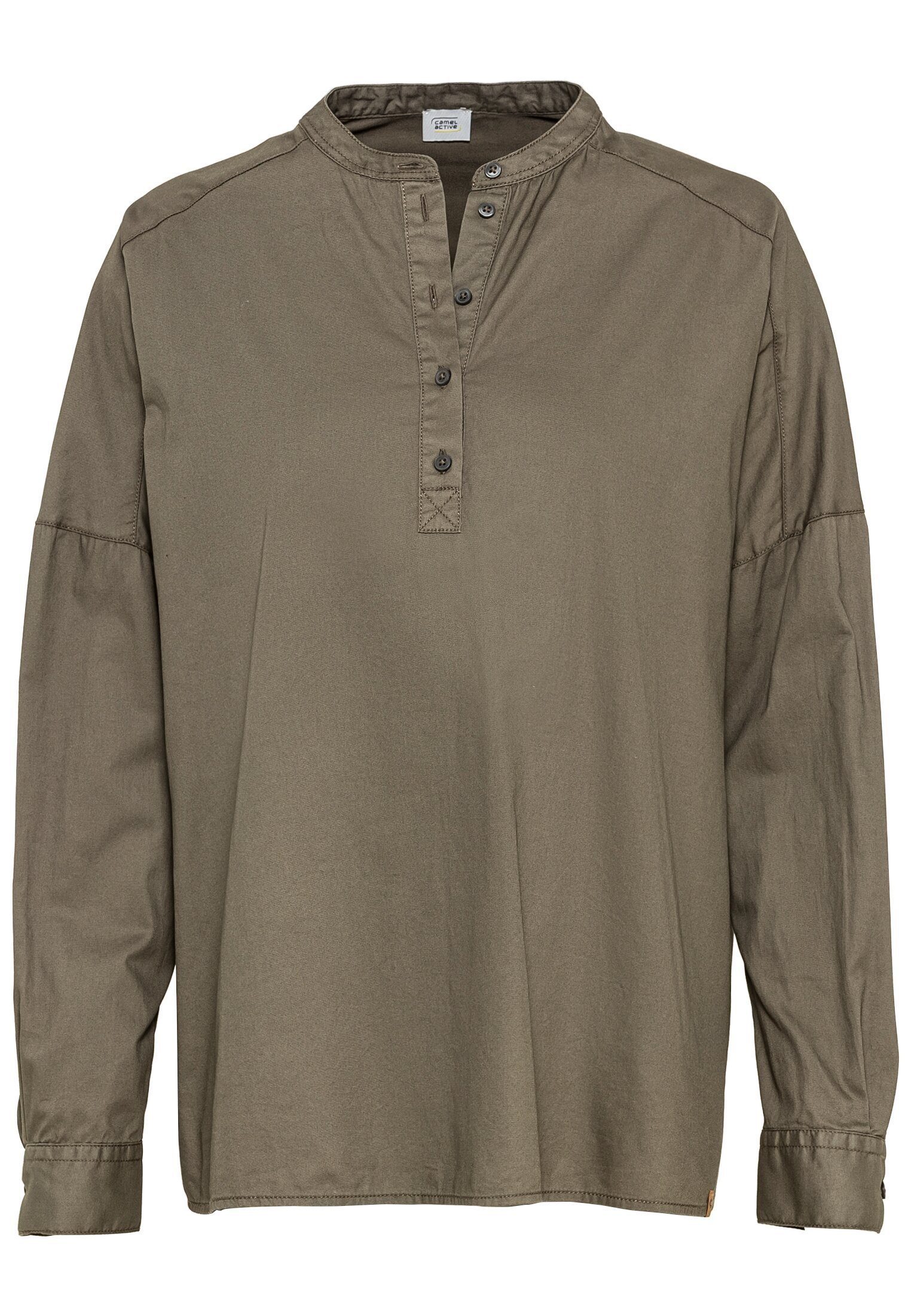 camel active Langarmbluse Langarm Bluse aus günstig online kaufen
