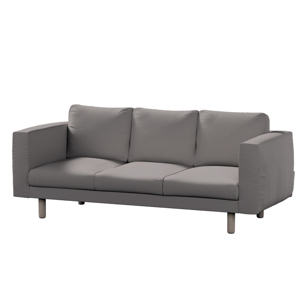 Bezug für Norsborg 3-Sitzer Sofa, beige, Norsborg 3-Sitzer Sofabezug, Boucl günstig online kaufen