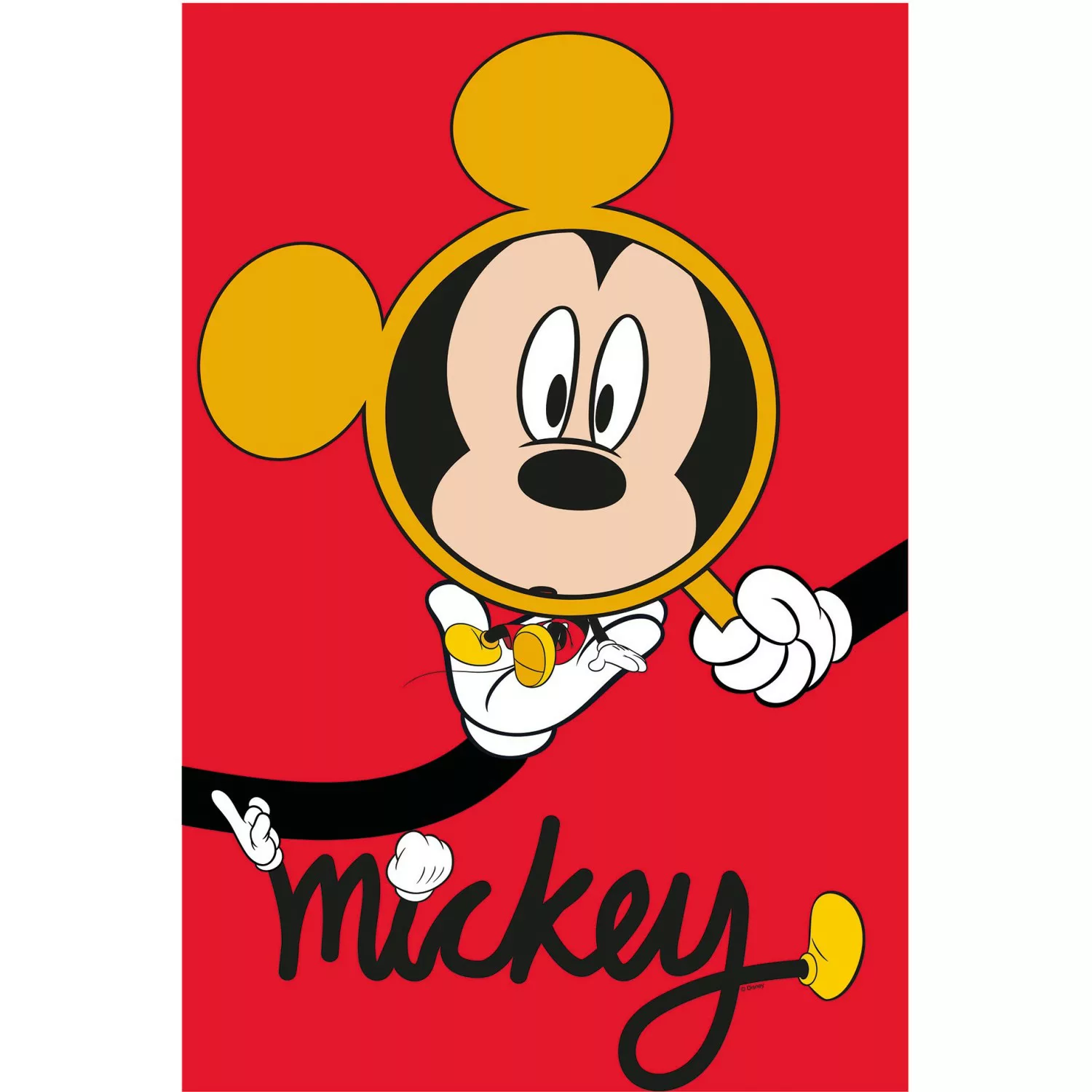 Komar Poster "Mickey Mouse Magnifying Glass", Disney, (1 St.), Kinderzimmer günstig online kaufen