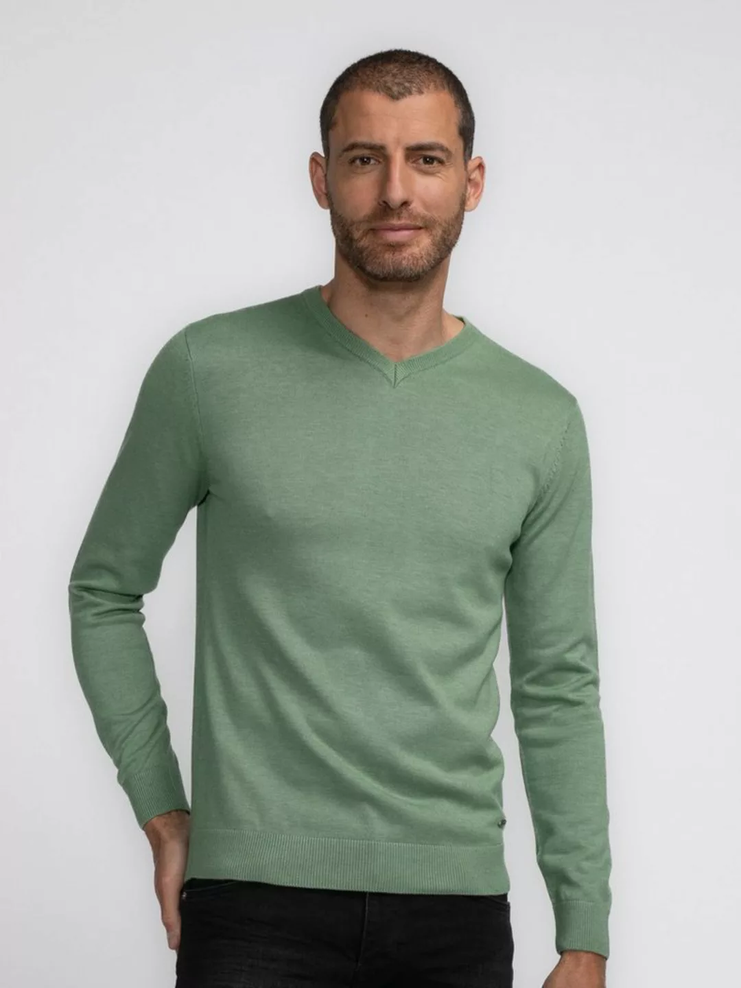 Petrol Industries V-Ausschnitt-Pullover Men Knitwear V-Neck Basic günstig online kaufen